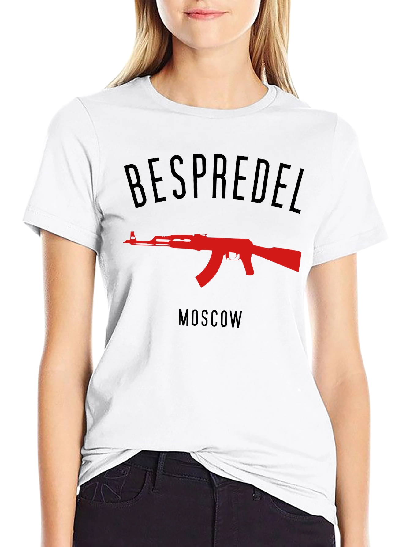 BESPREDEL Moscow AK-47 Graphic Tee
