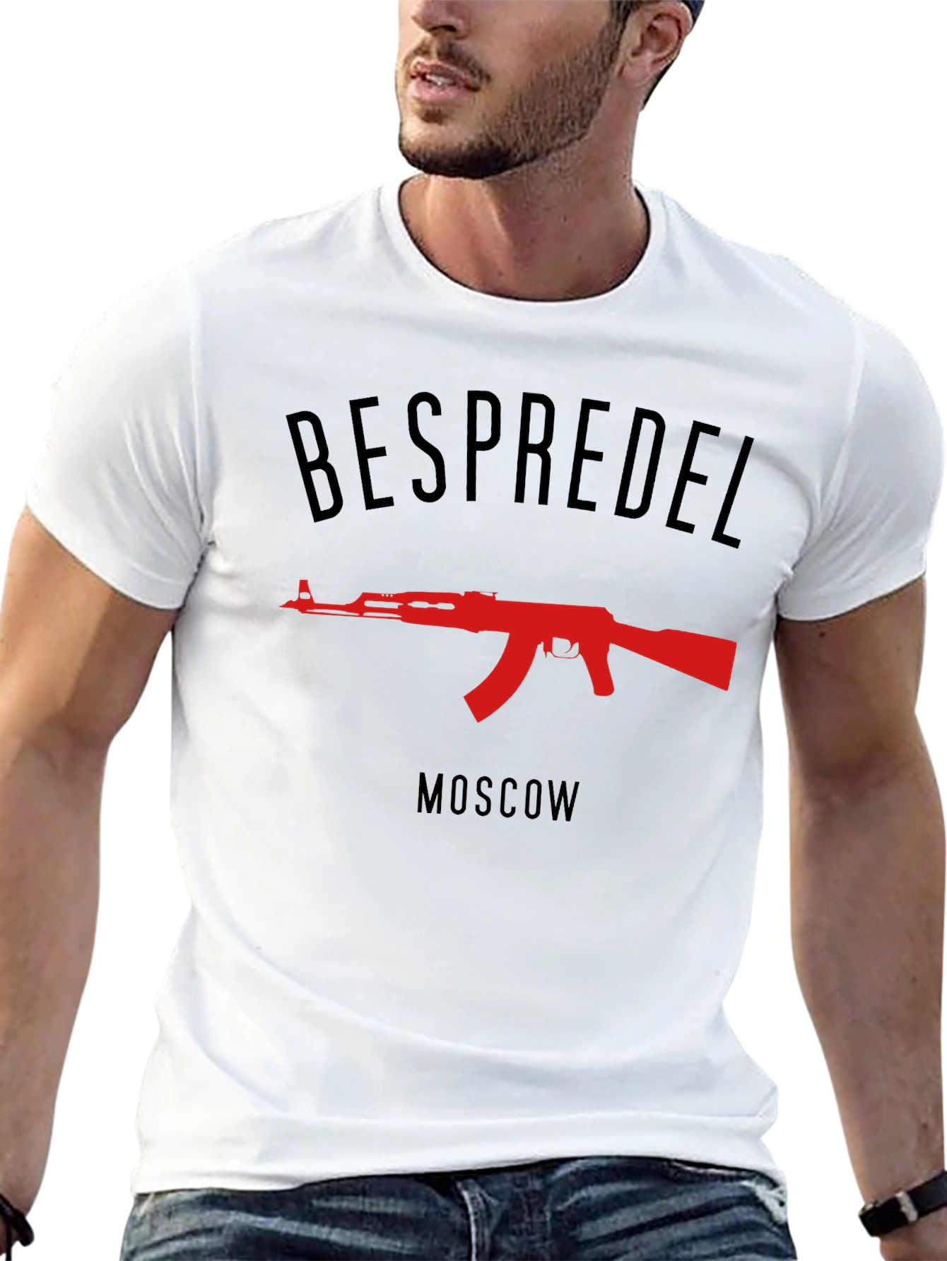 BESPREDEL Moscow AK-47 Graphic Tee