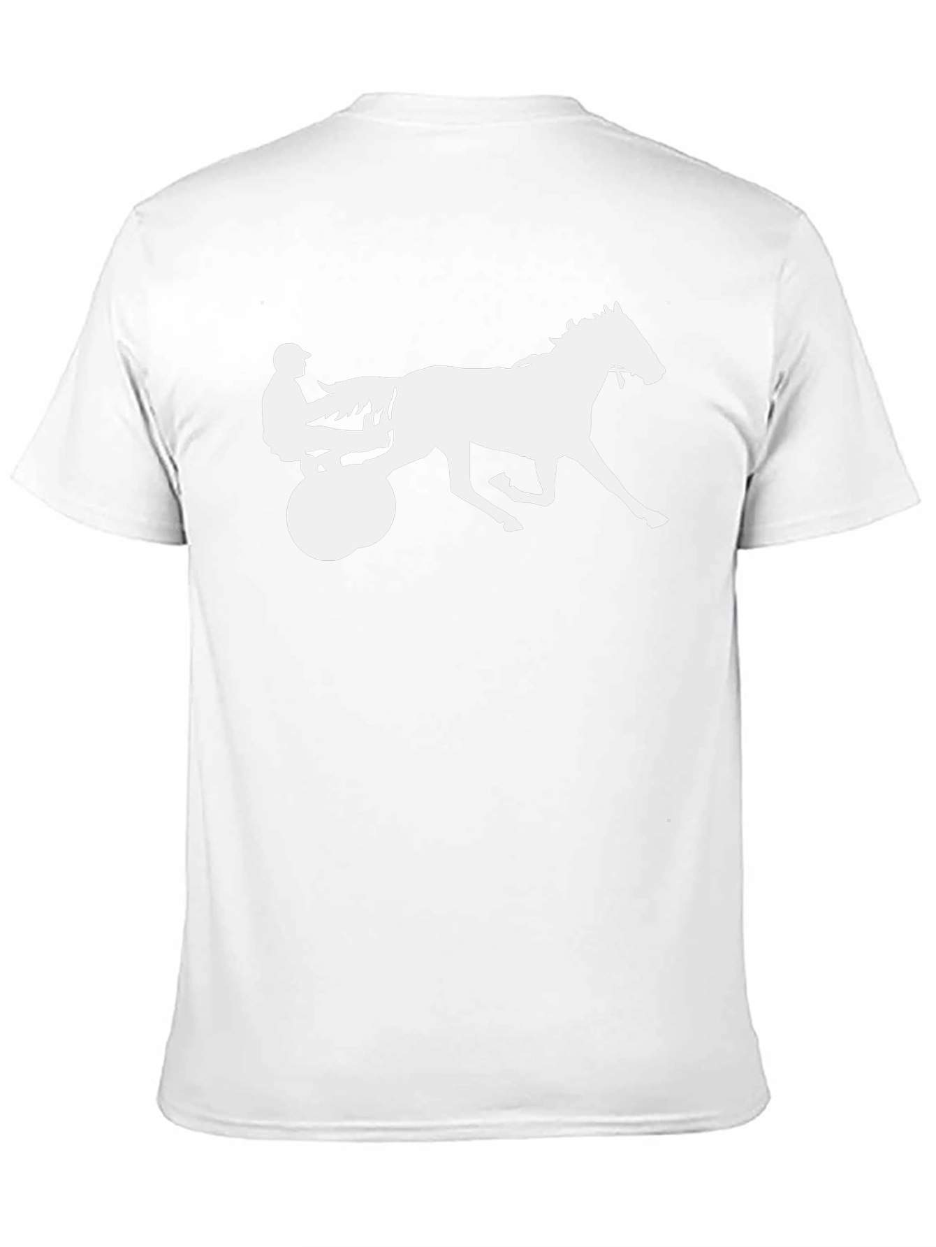 Horse Racing Silhouette Graphic Tee
