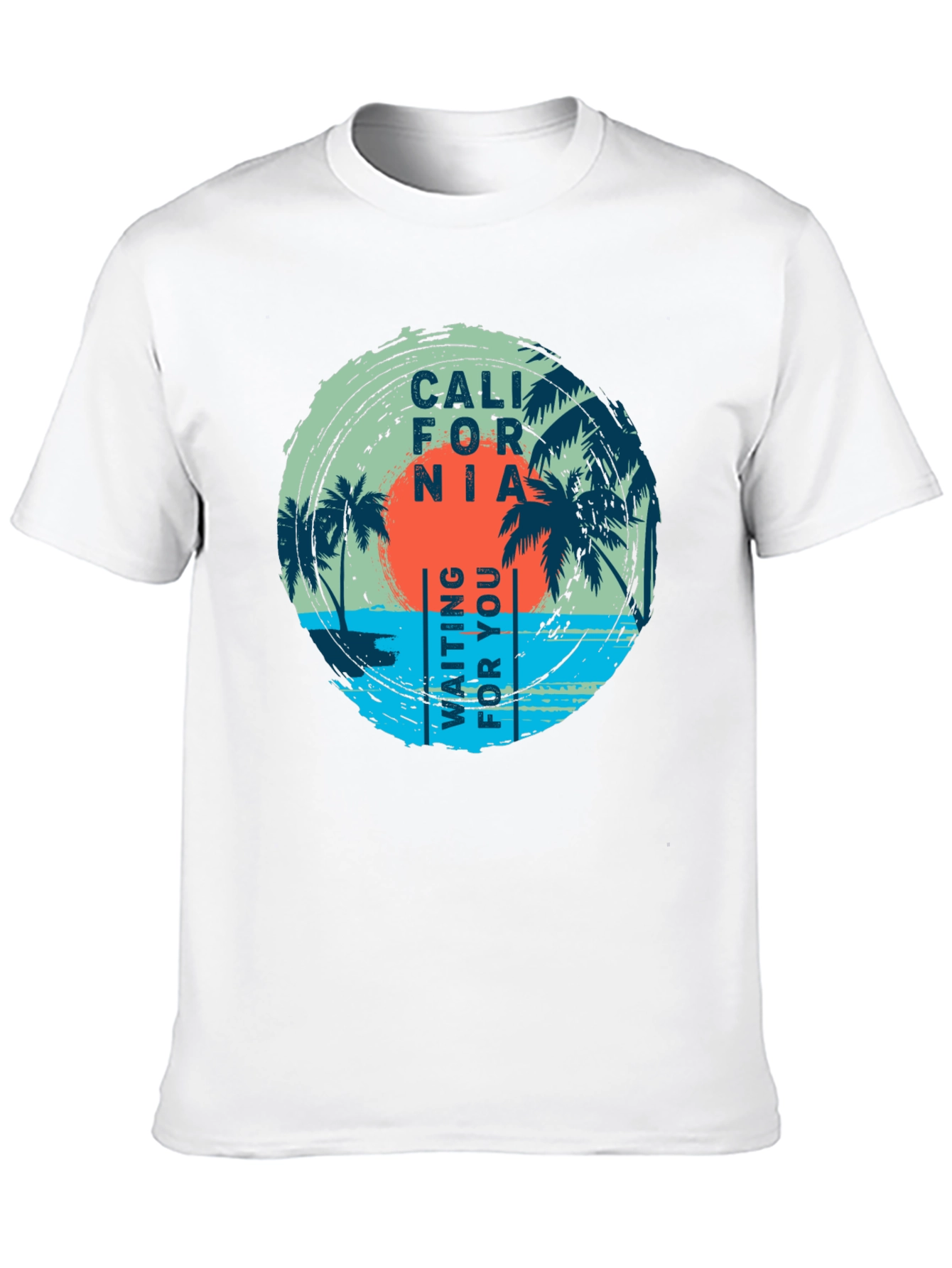 California Palms Black T-Shirt