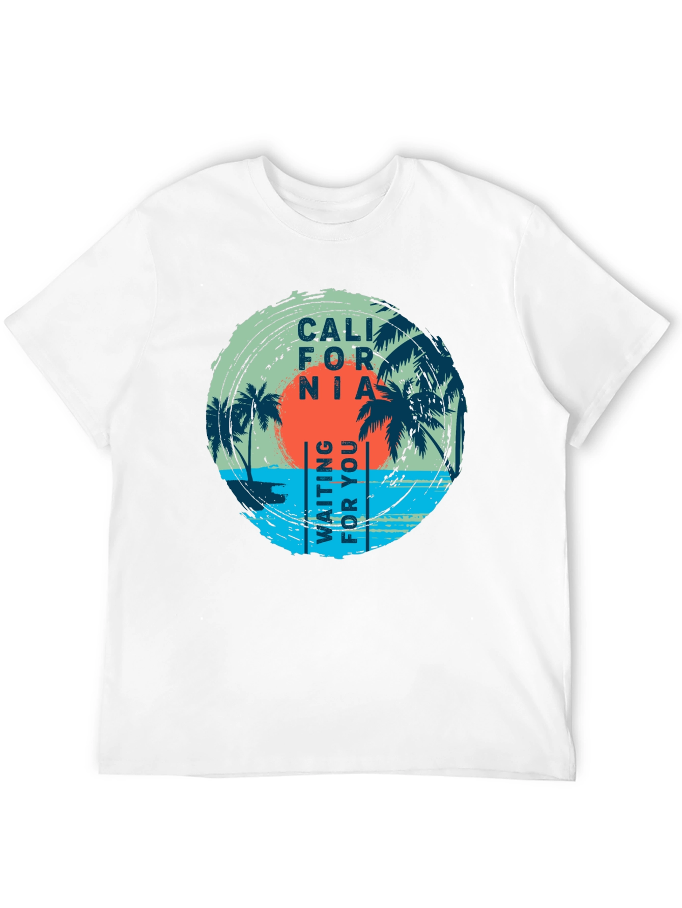 California Palms Black T-Shirt