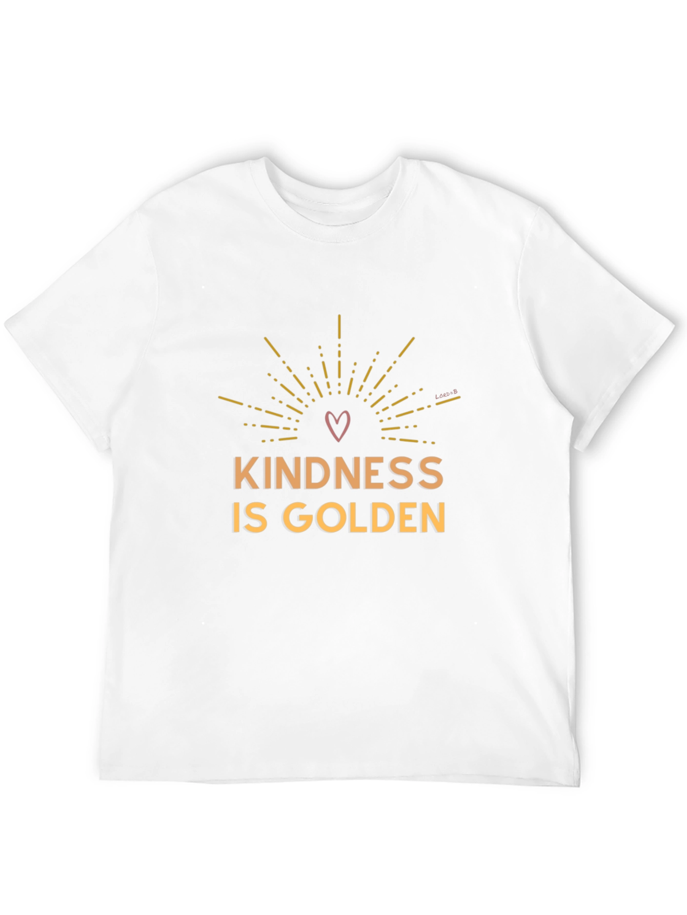 Kindness is Golden Black T-Shirt