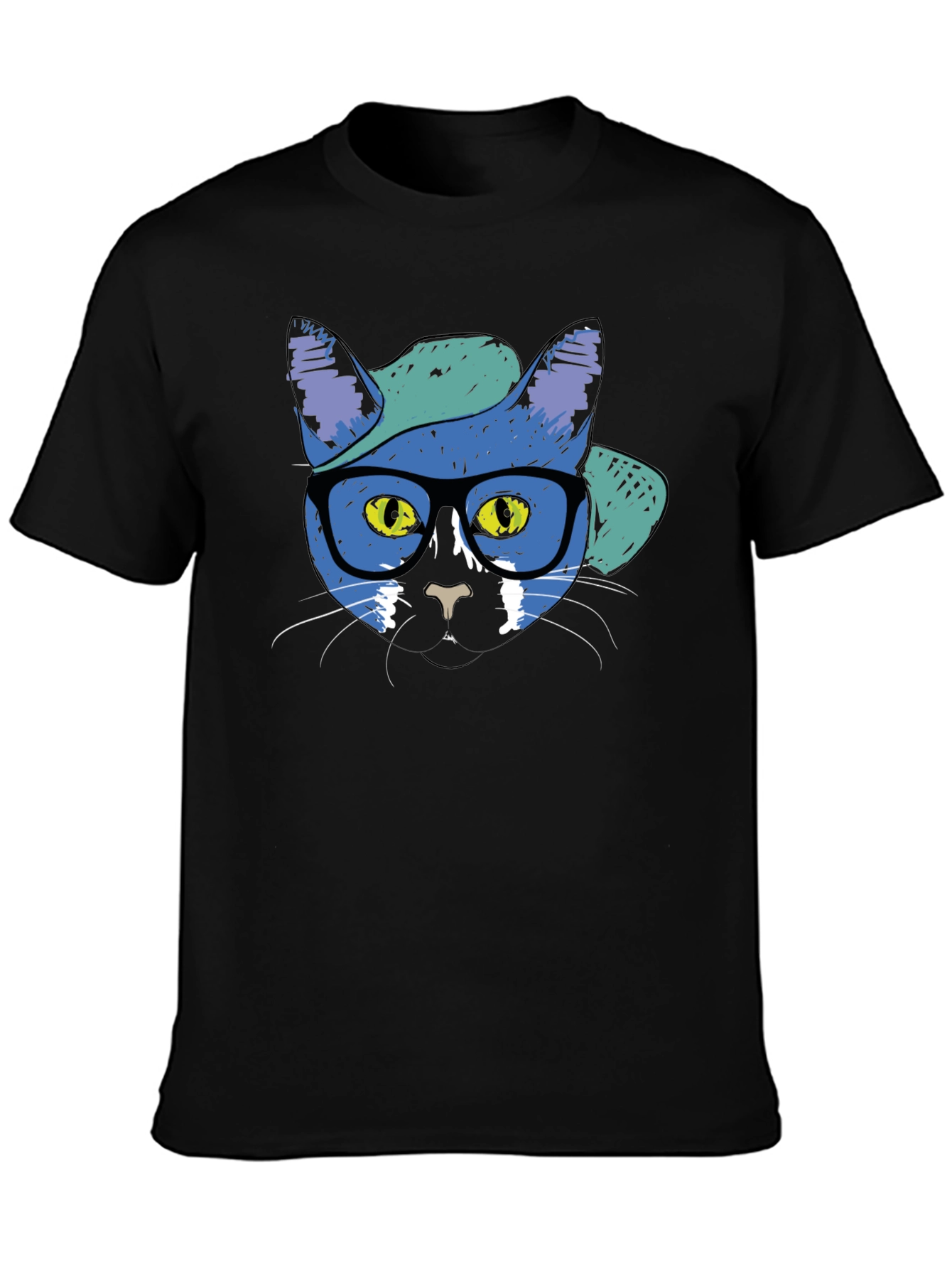 Cool Cat Graphic T-Shirt