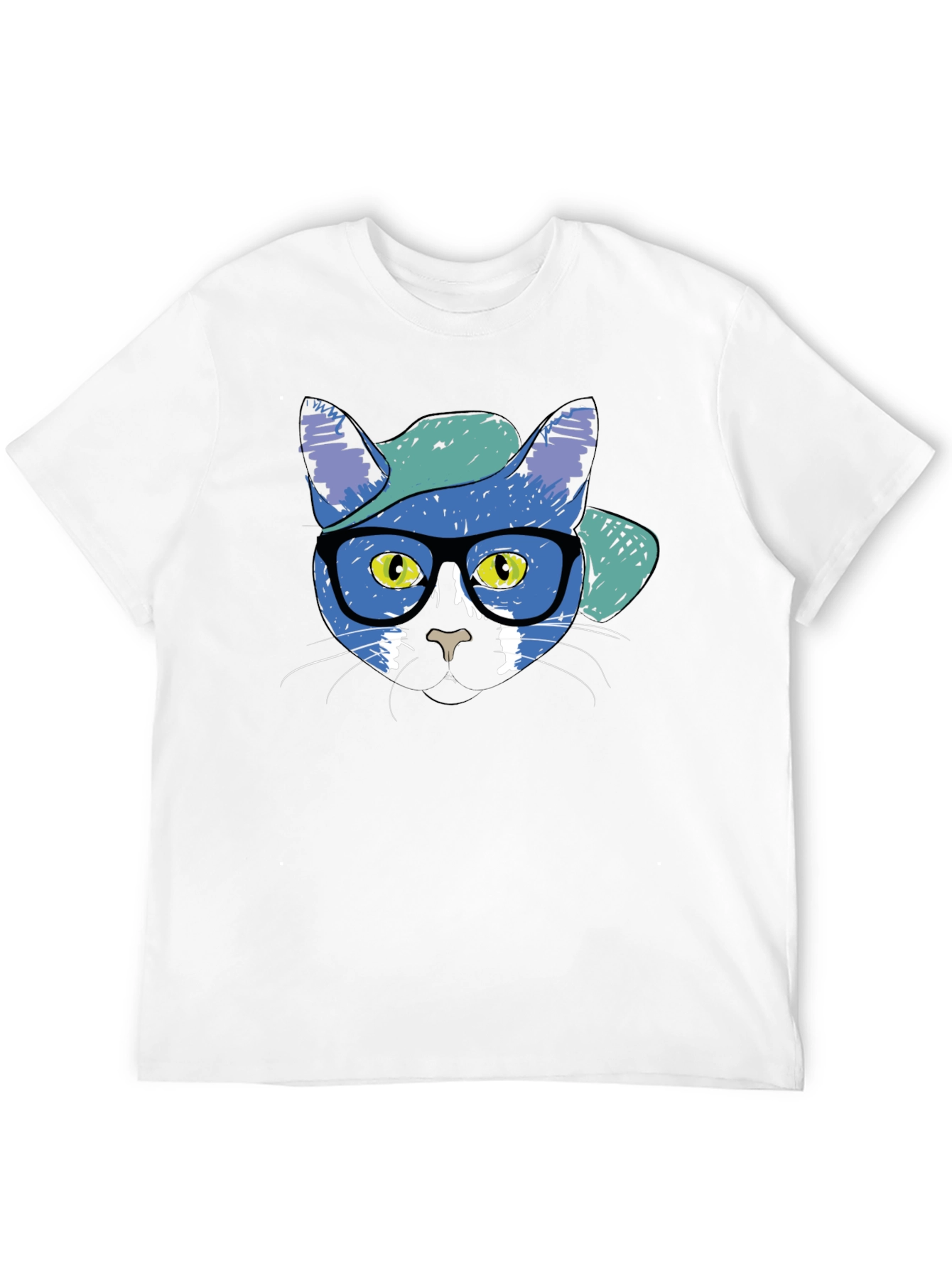 Cool Cat Graphic T-Shirt
