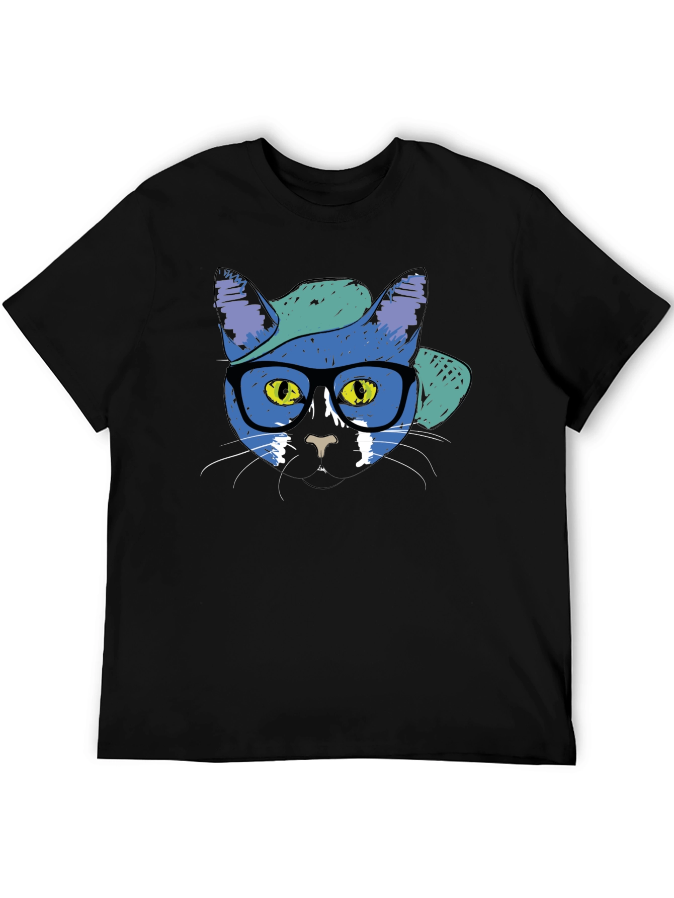 Cool Cat Graphic T-Shirt