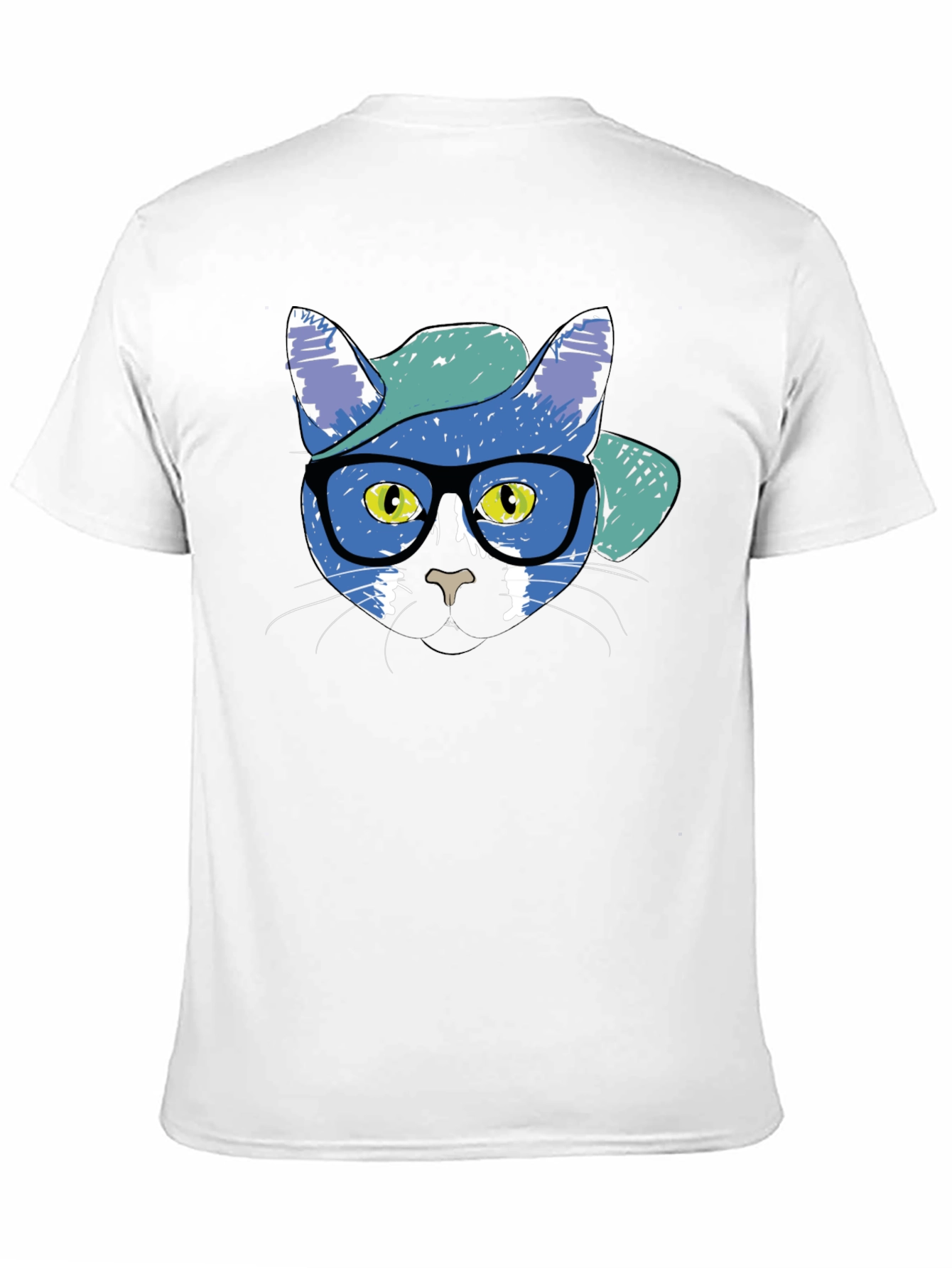 Cool Cat Graphic T-Shirt