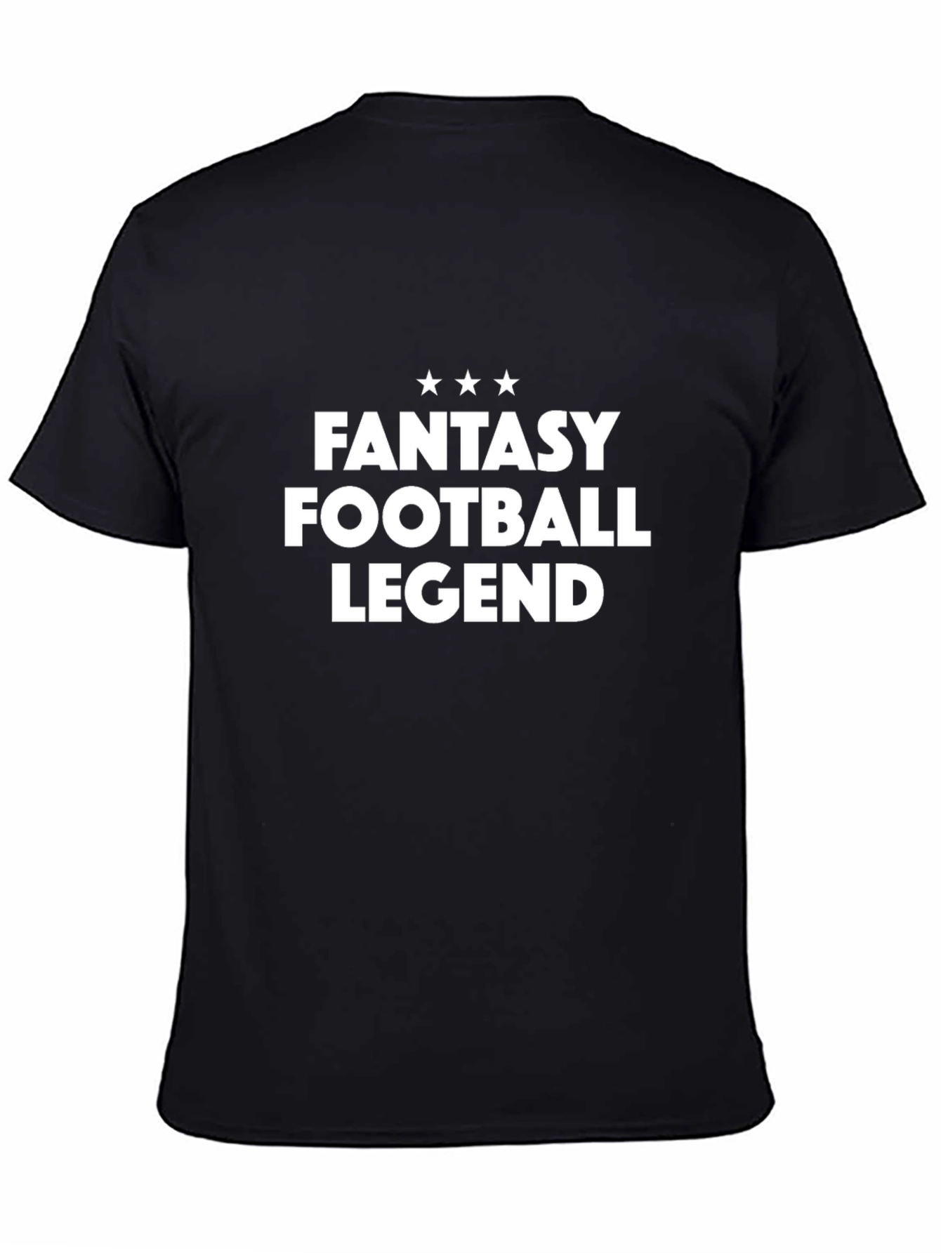 Fantasy Football Legend Black T-Shirt