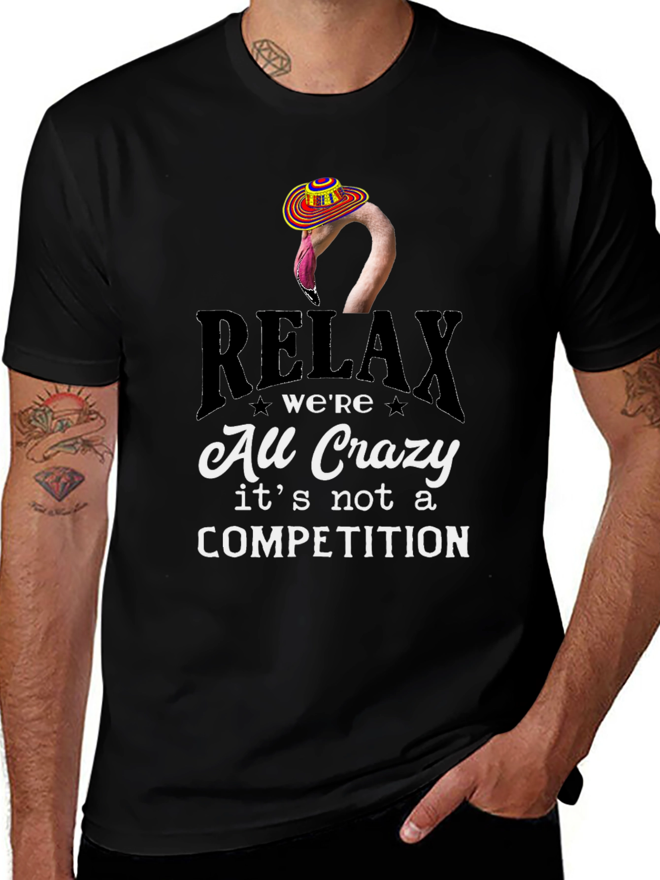 Relax Were All Crazy T-Shirt