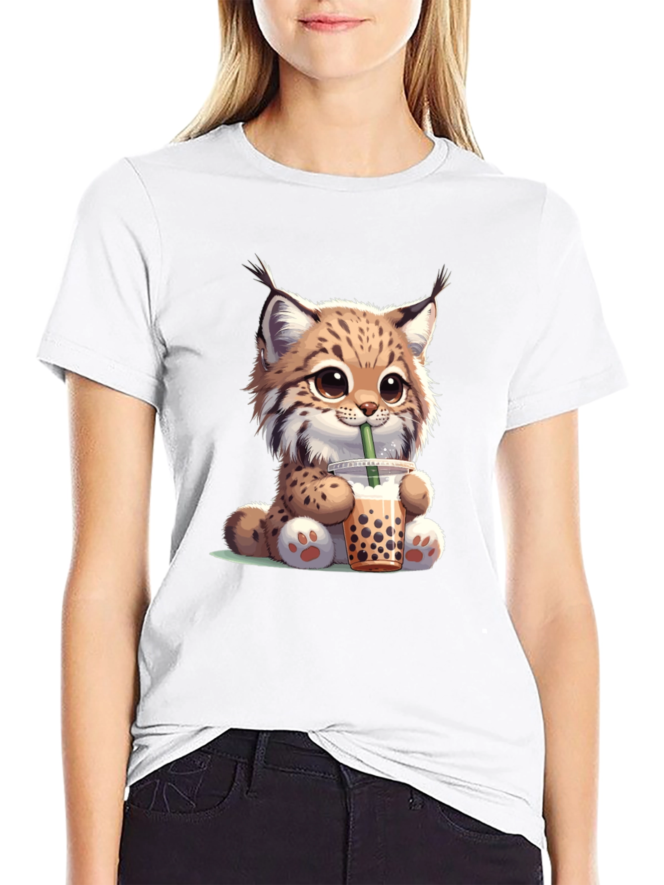 Bobcat Bubble Tea Graphic Tee