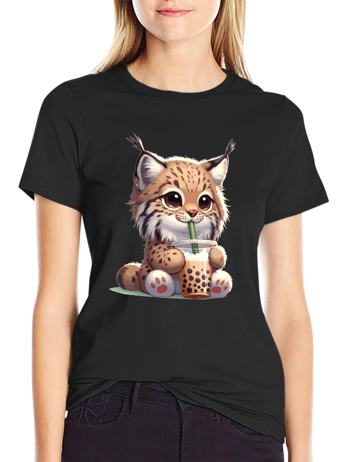 Bobcat Bubble Tea Graphic Tee