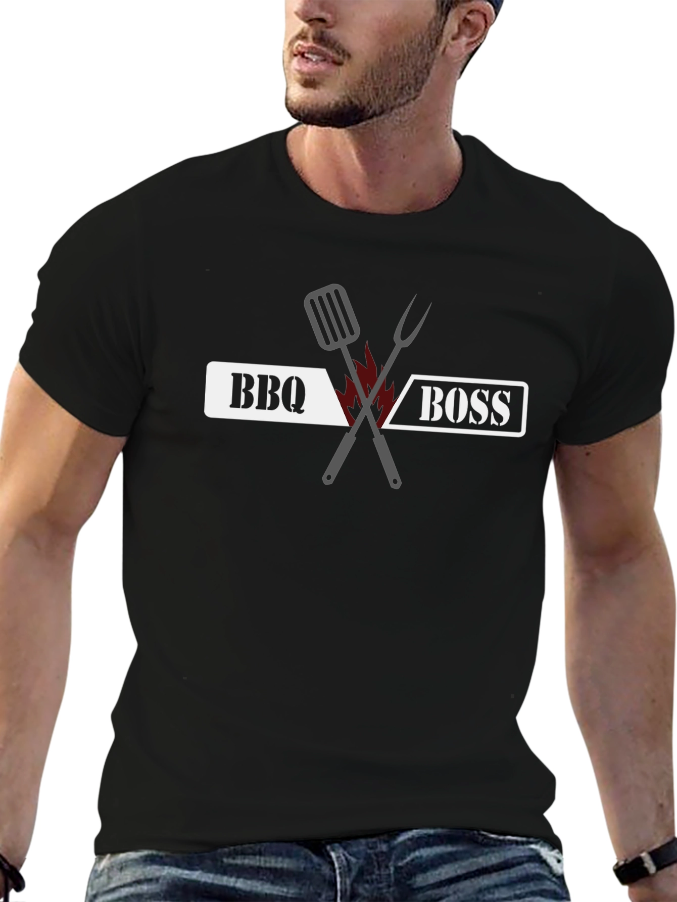 BBQ Boss T-Shirt - Grilling Master Apparel