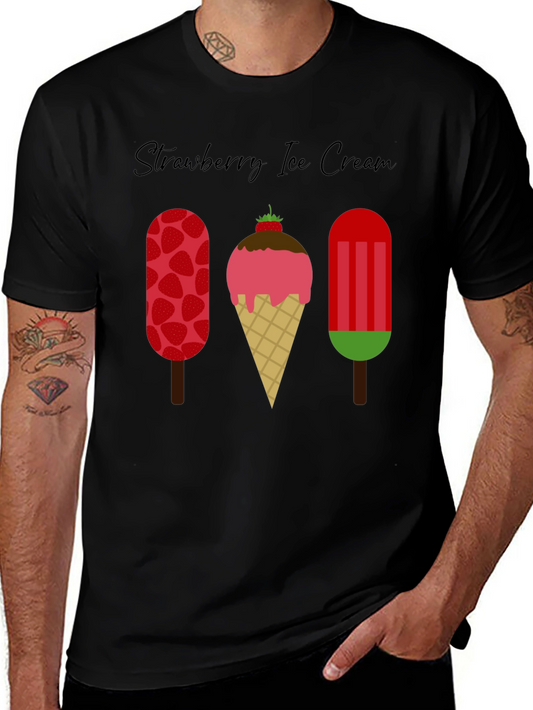 Strawberry Ice Cream T-Shirt