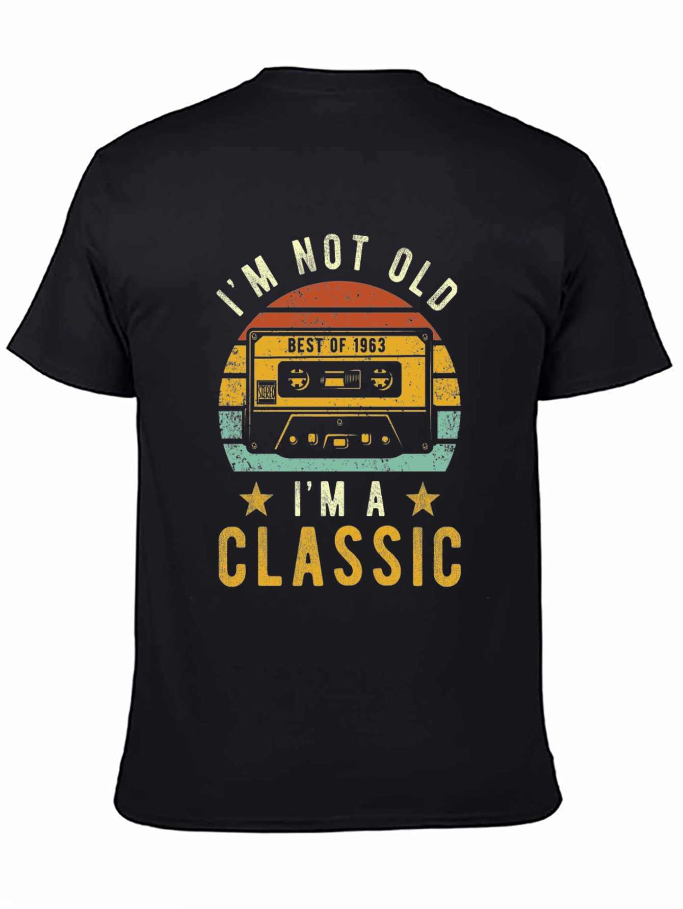 Retro Cassette Tape Classic Birthday T-Shirt