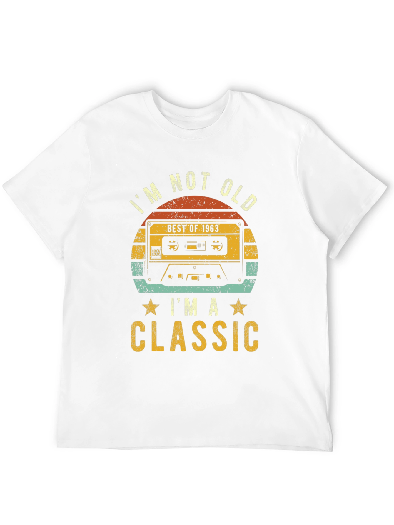 Retro Cassette Tape Classic Birthday T-Shirt