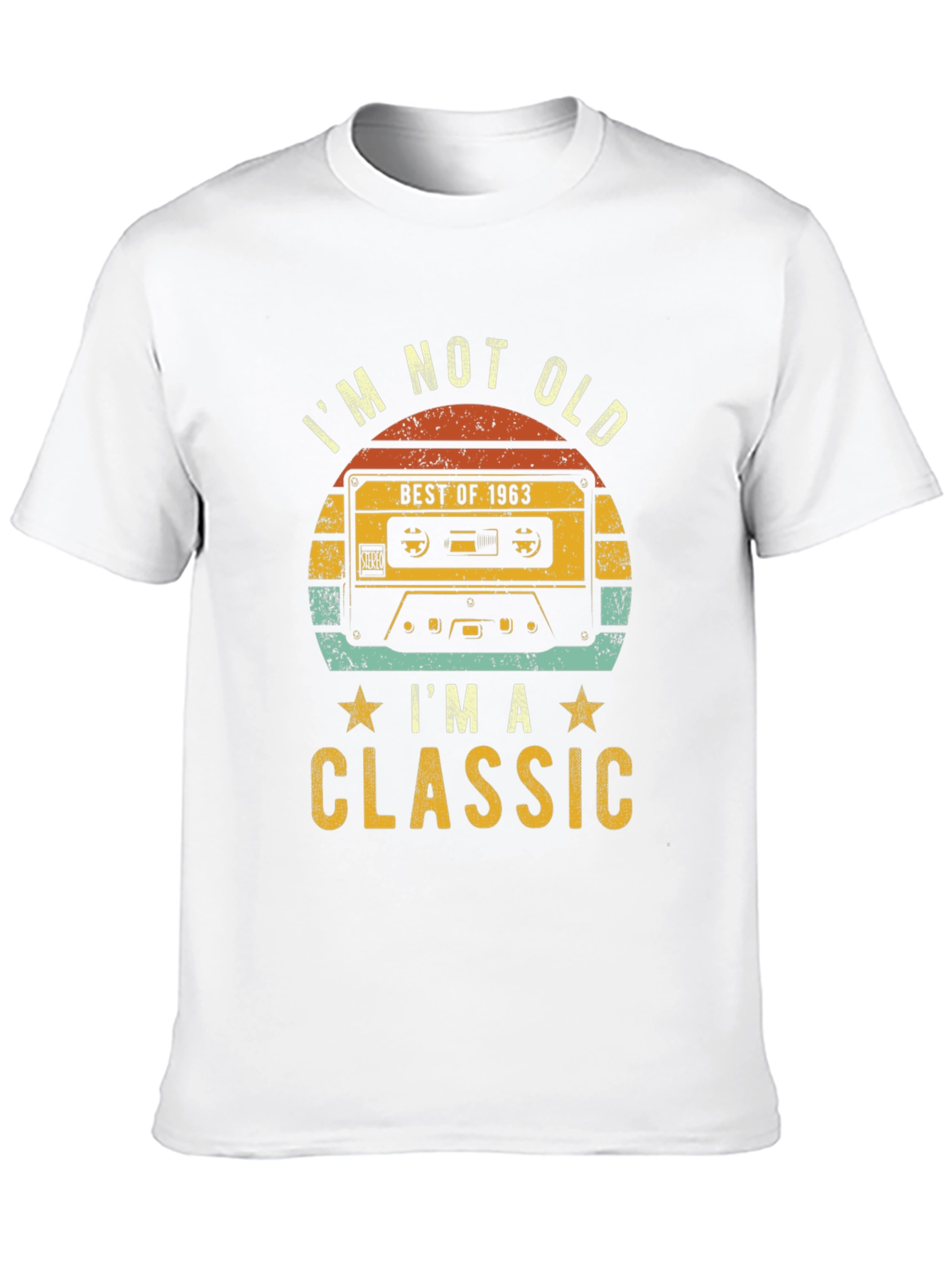 Retro Cassette Tape Classic Birthday T-Shirt