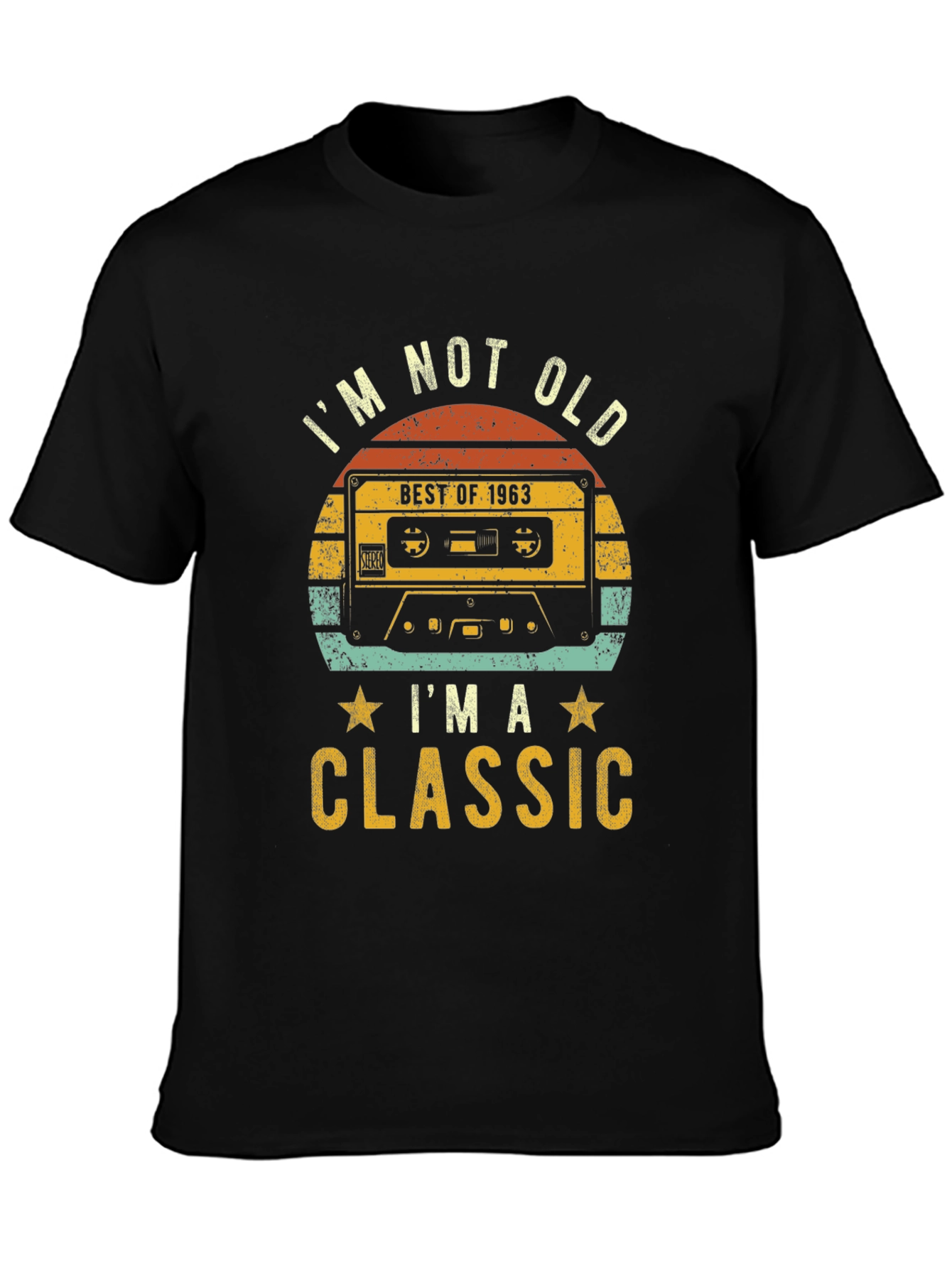 Retro Cassette Tape Classic Birthday T-Shirt