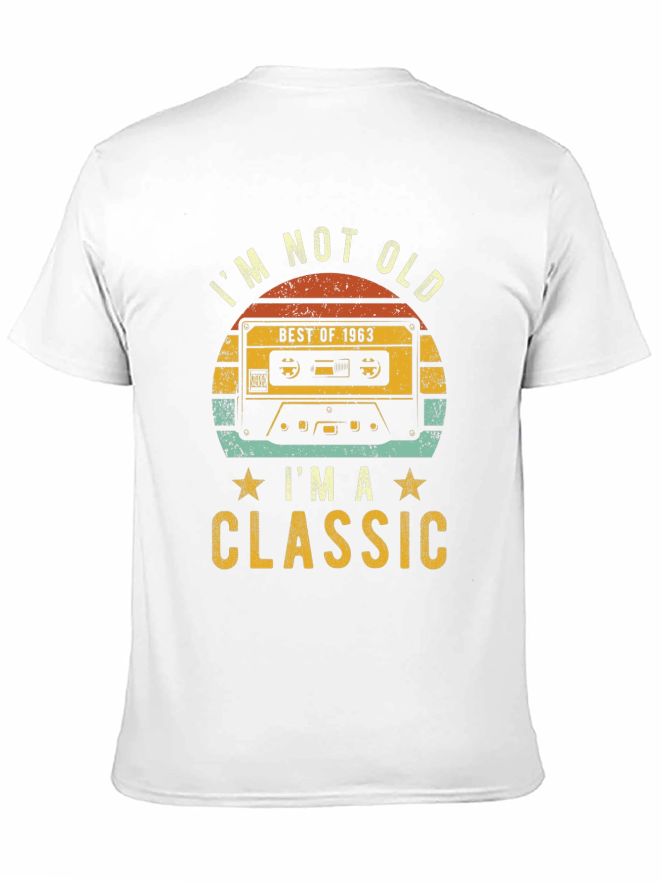 Retro Cassette Tape Classic Birthday T-Shirt