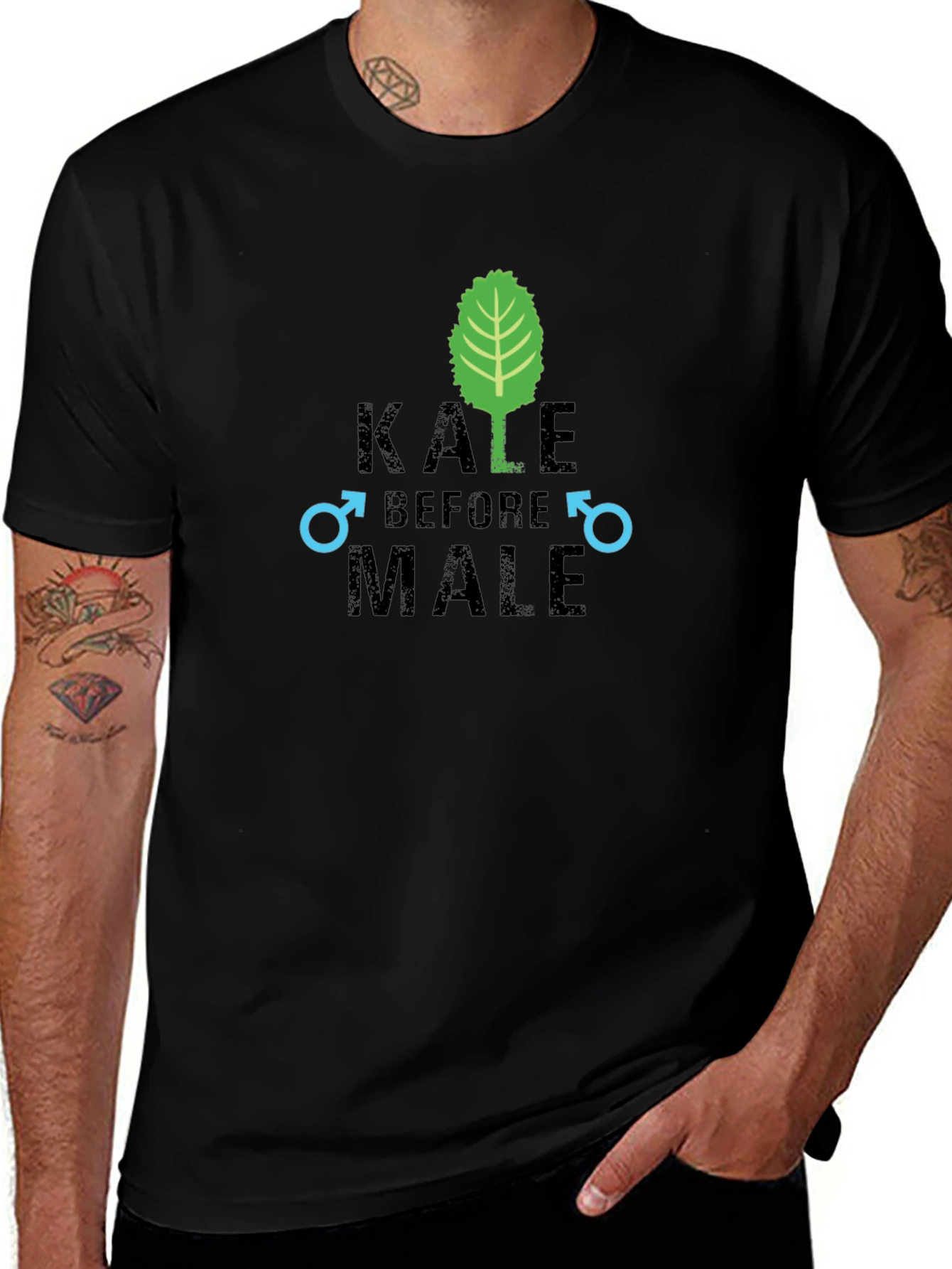 Kale Before Male Graphic Tee
