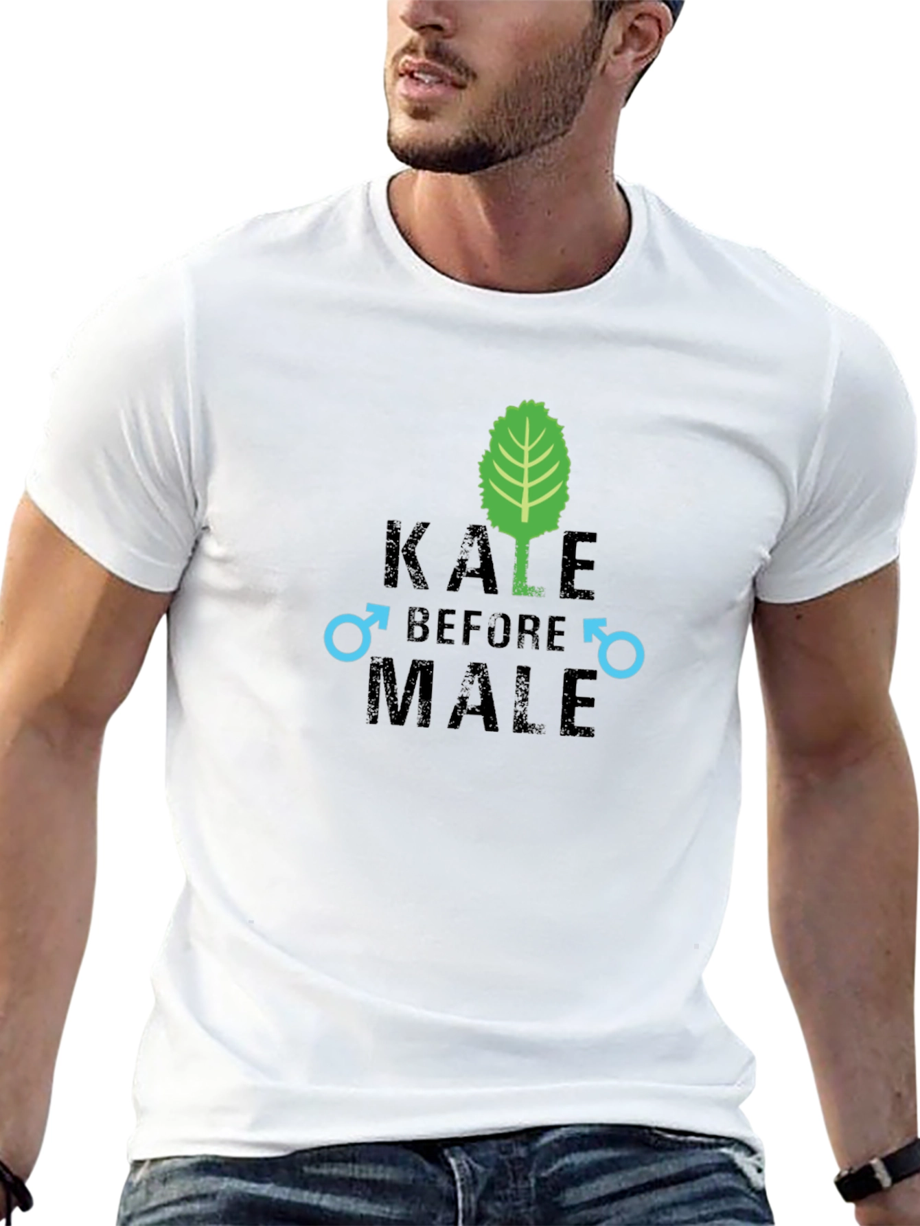 Kale Before Male Graphic Tee