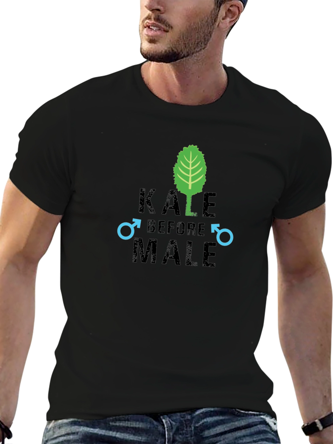 Kale Before Male Graphic Tee