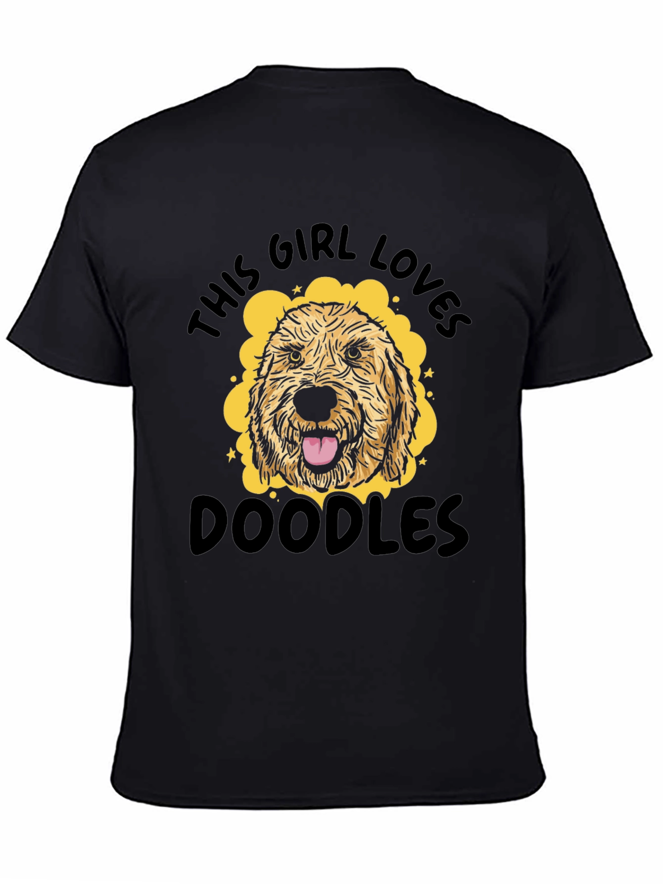 This Girl Loves Doodles T-Shirt Cute Dog Tee