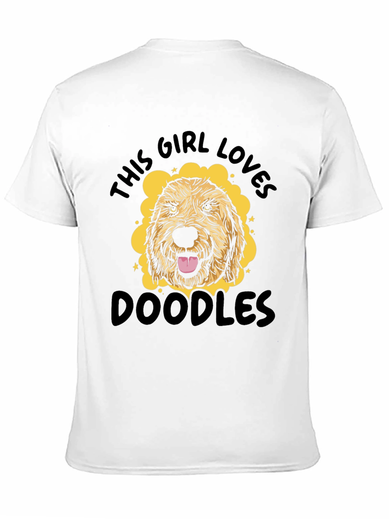 This Girl Loves Doodles T-Shirt Cute Dog Tee