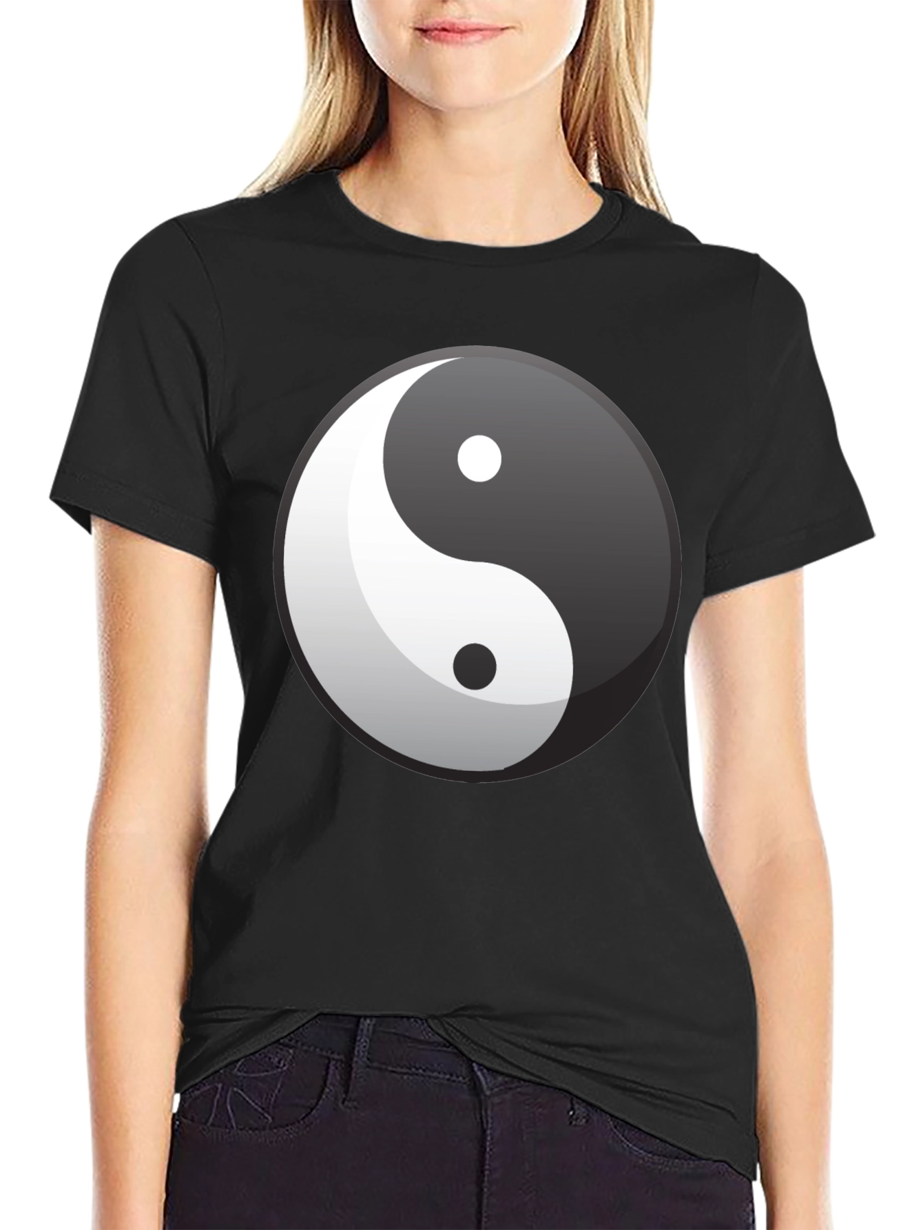 Yin Yang Graphic Tee - Balance & Style