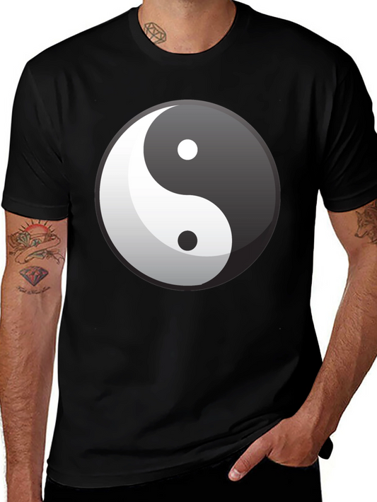 Yin Yang Graphic Tee - Balance & Style