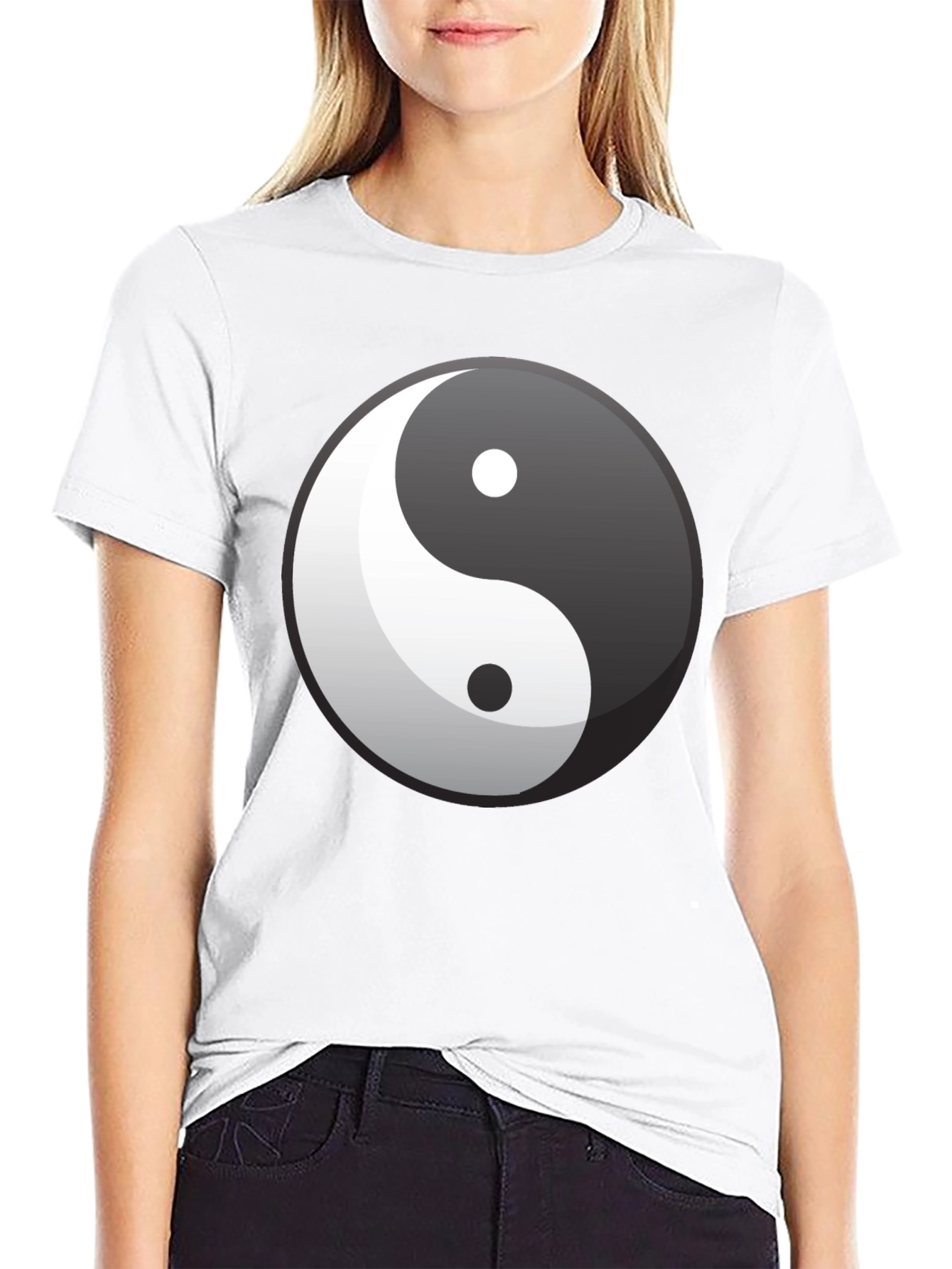 Yin Yang Graphic Tee - Balance & Style