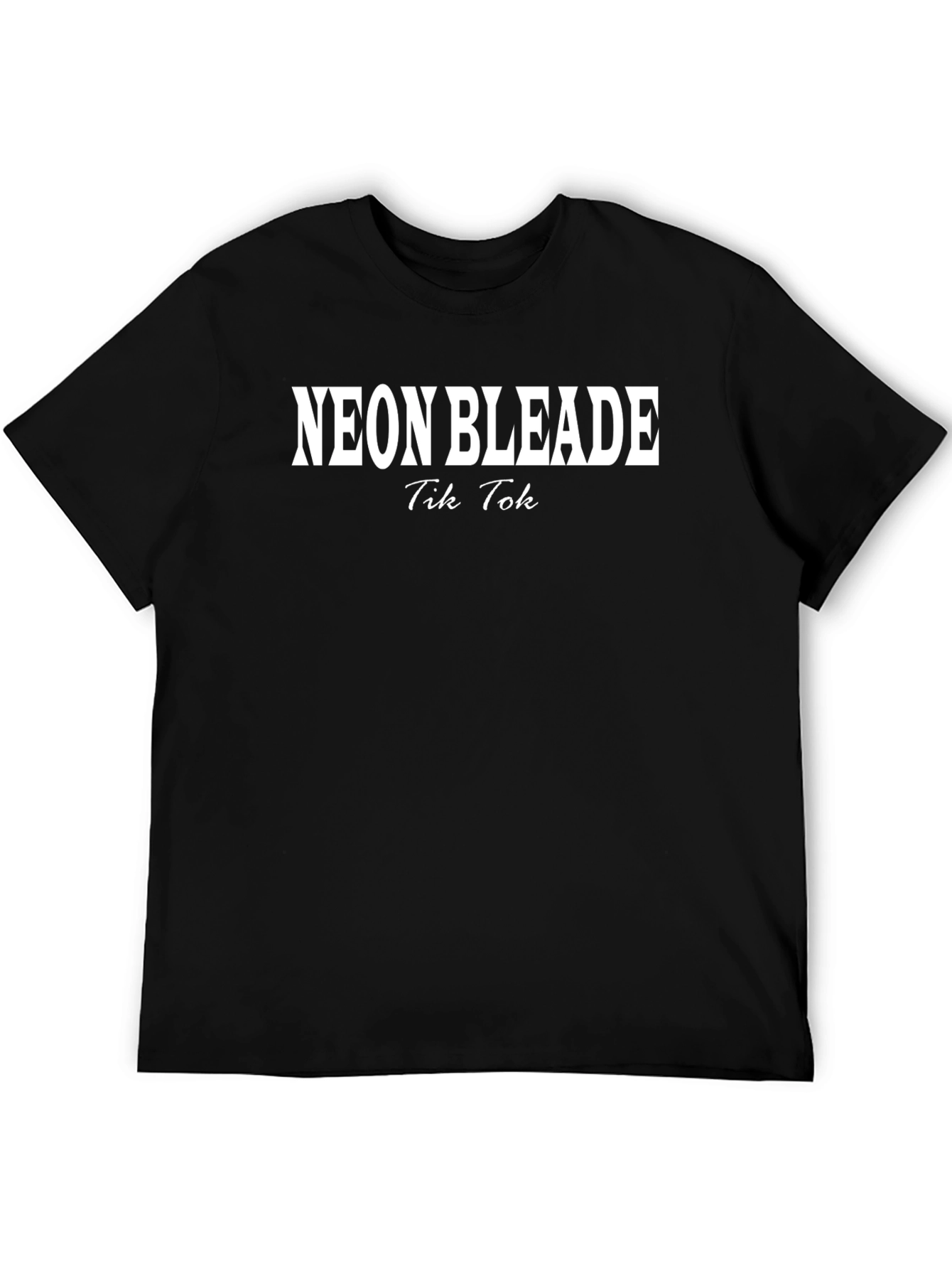 Neon Bleade Tik Tok Graphic Tee