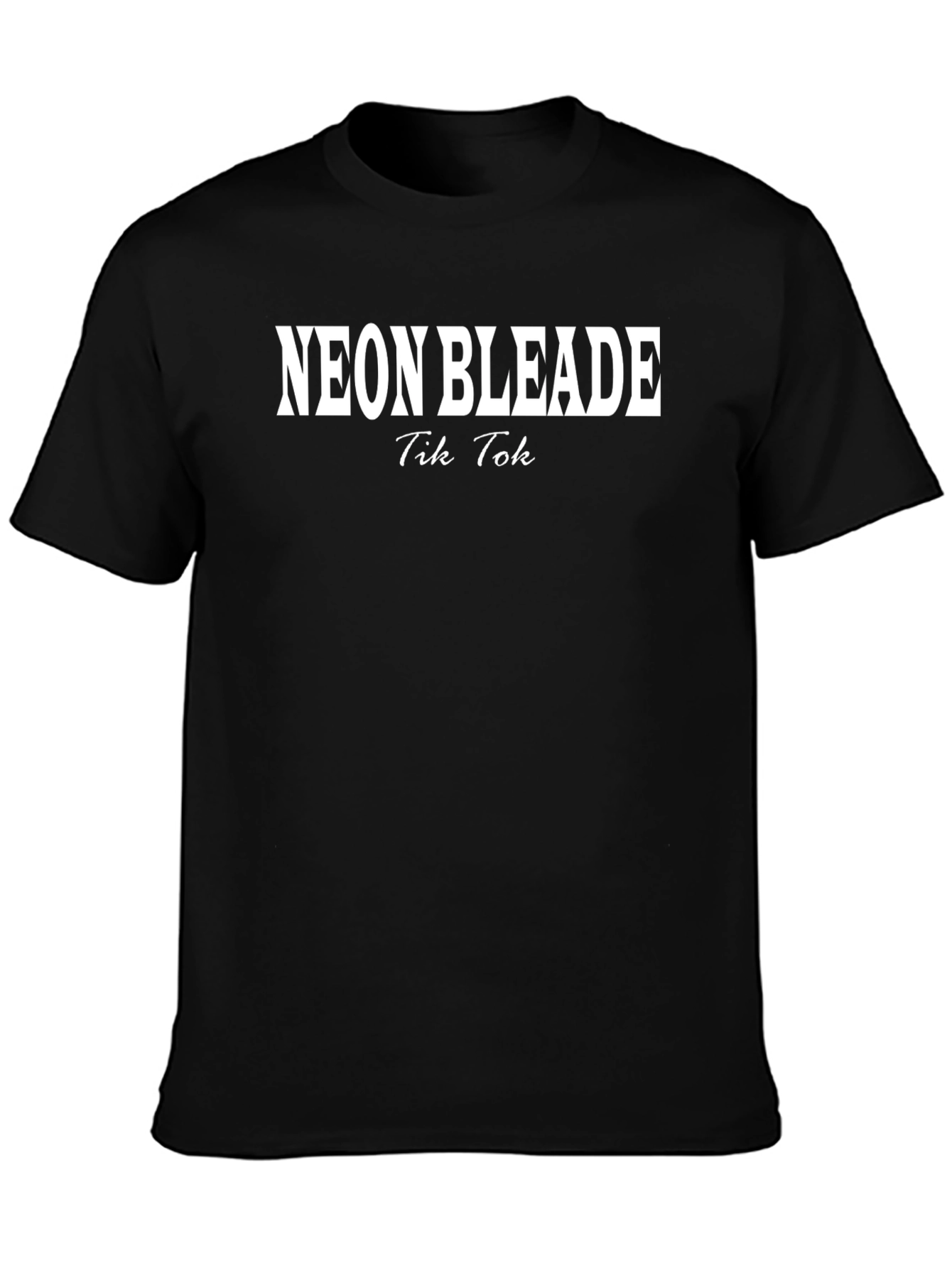 Neon Bleade Tik Tok Graphic Tee