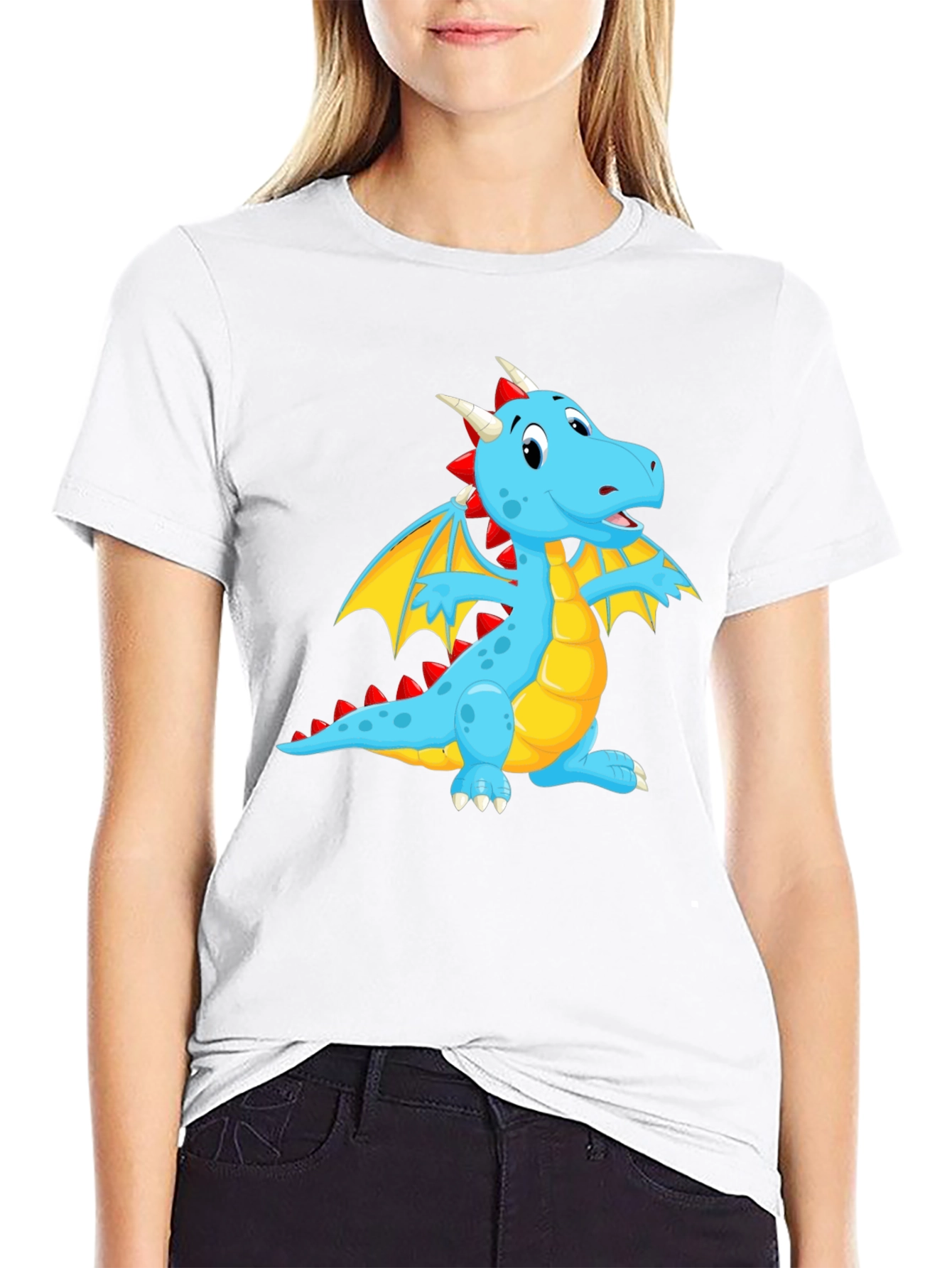 Blue Dragon Graphic Tee - Fun & Unique Design
