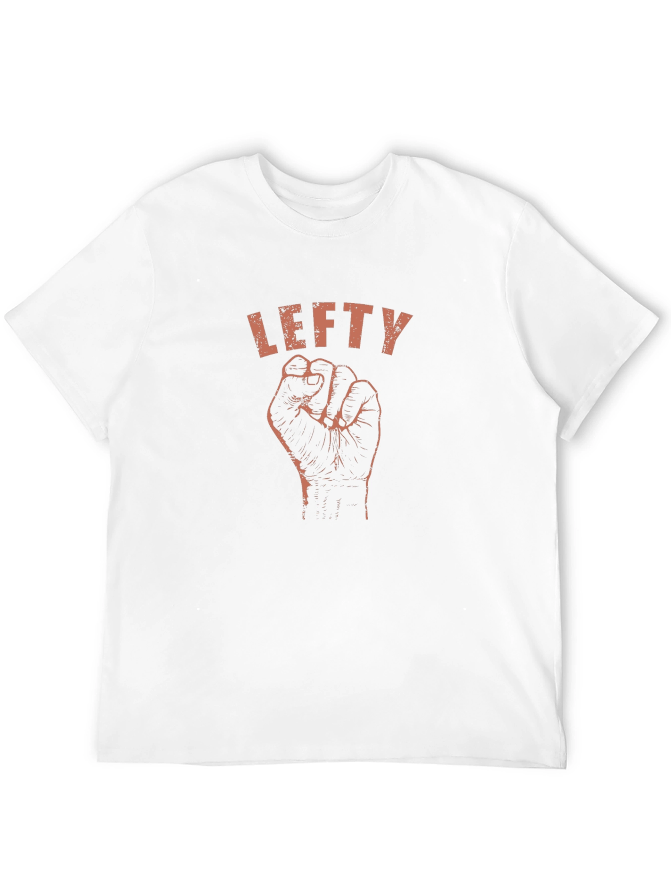 Lefty Fist Graphic Tee - Empower Your Style