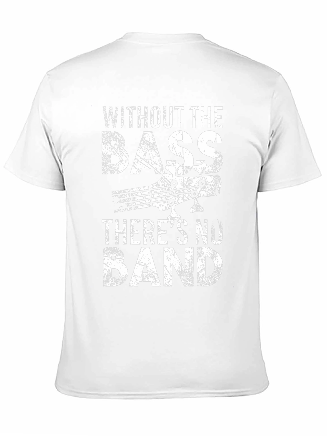 Without the Bass Theres No Band Black T-Shirt