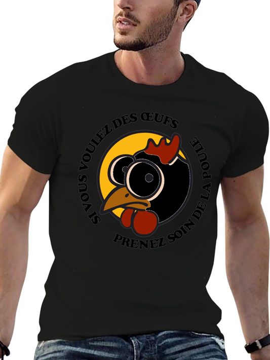 Funny French Chicken T-Shirt