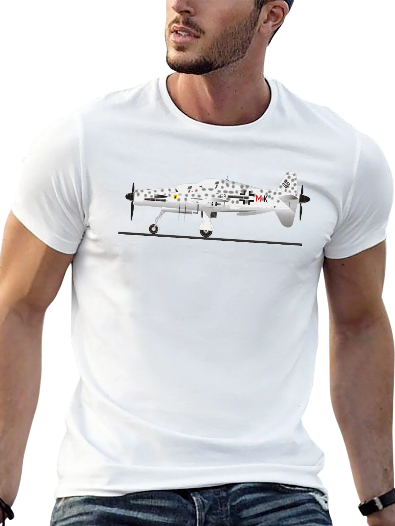 German WWII Plane T-Shirt