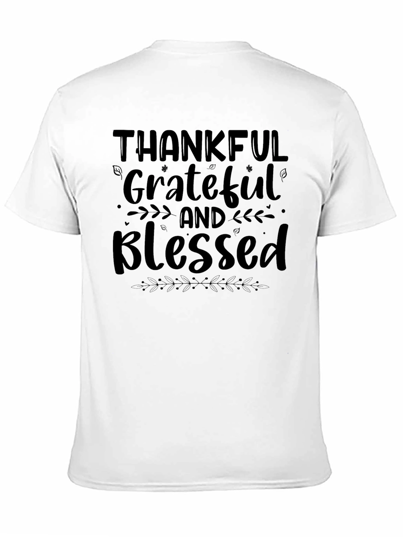 Thankful Grateful & Blessed Tee