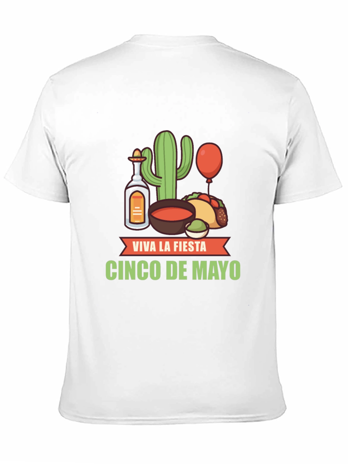 Cinco de Mayo Fiesta T-Shirt - Black