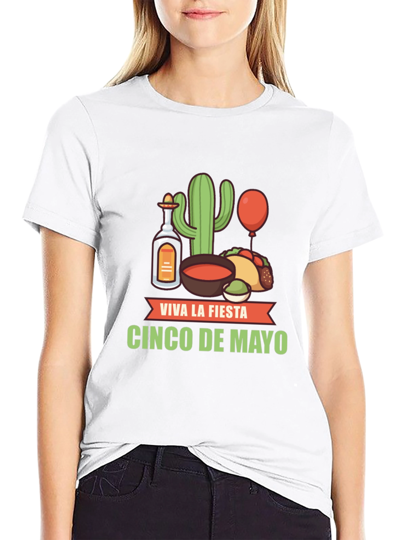 Cinco de Mayo Fiesta T-Shirt - Black