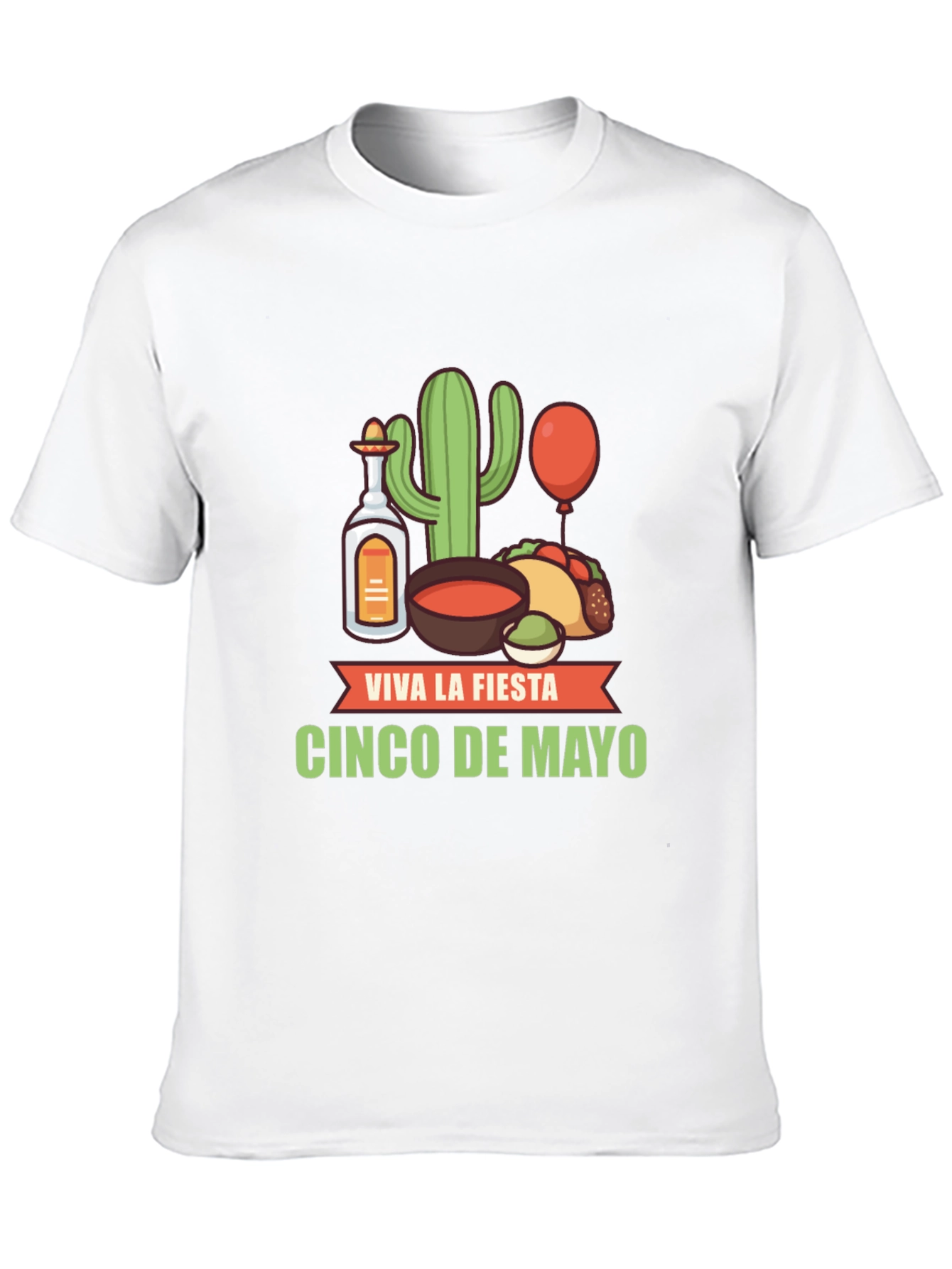 Cinco de Mayo Fiesta T-Shirt - Black