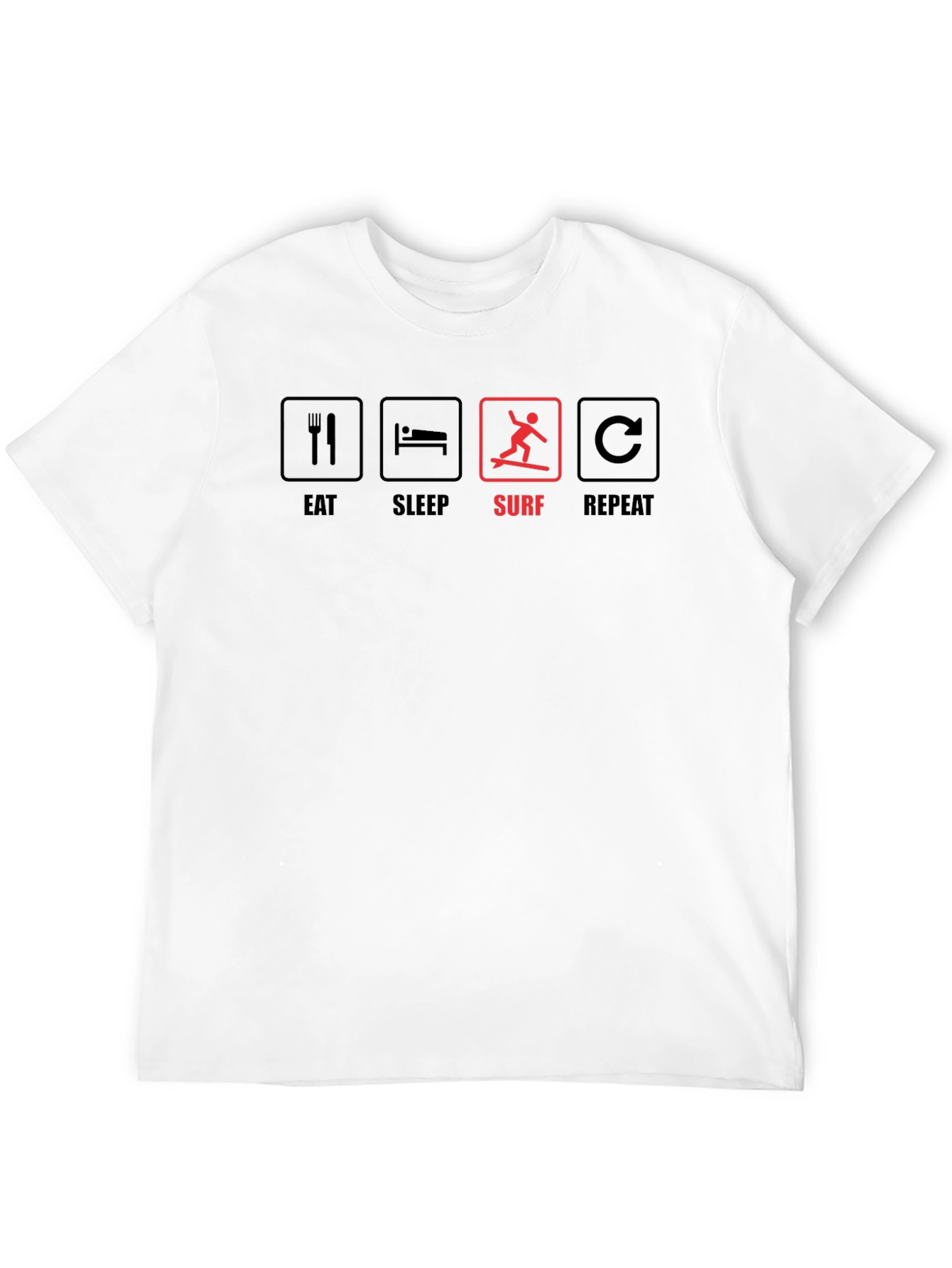 Eat Sleep Surf Repeat T-Shirt