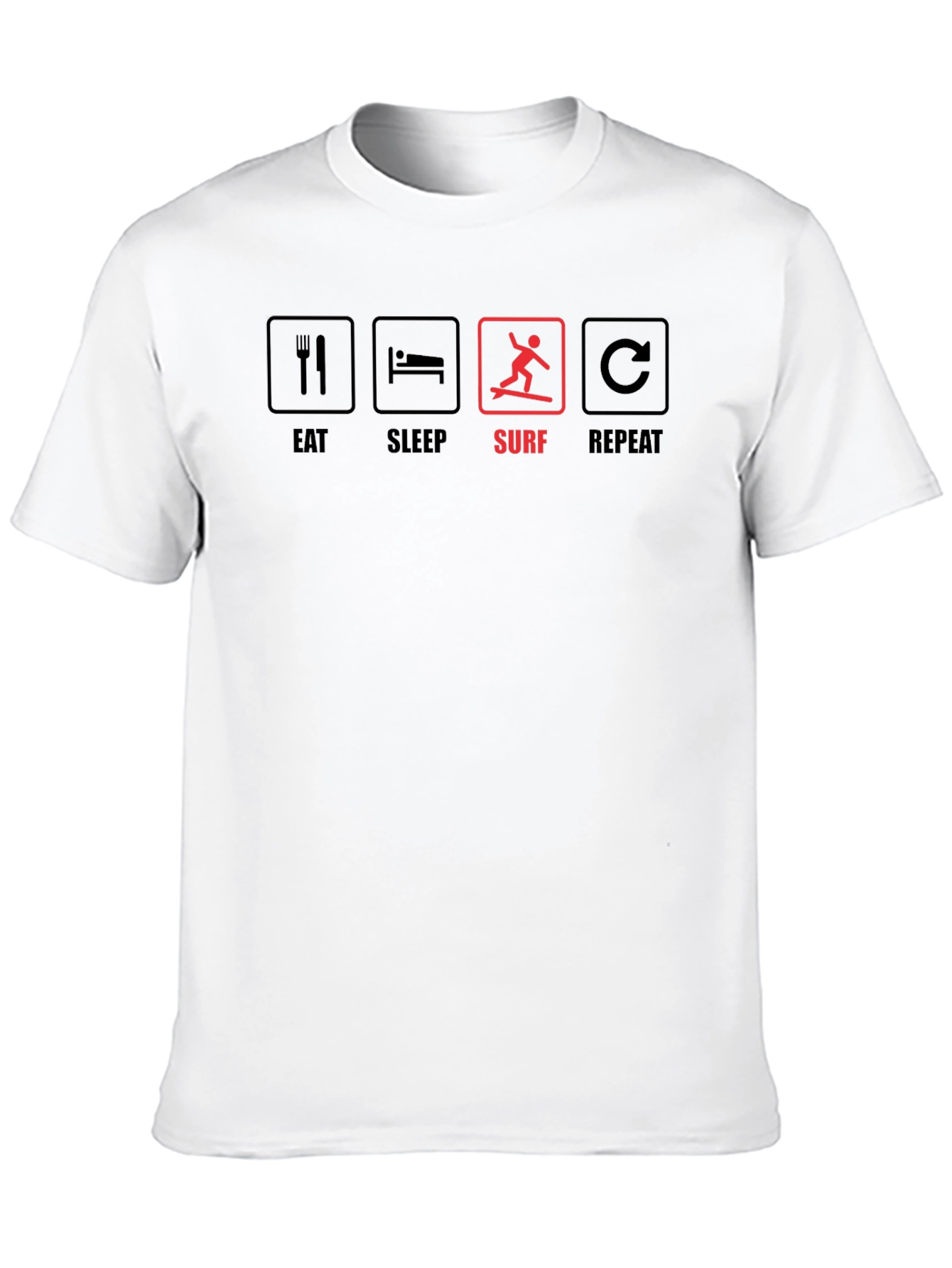 Eat Sleep Surf Repeat T-Shirt