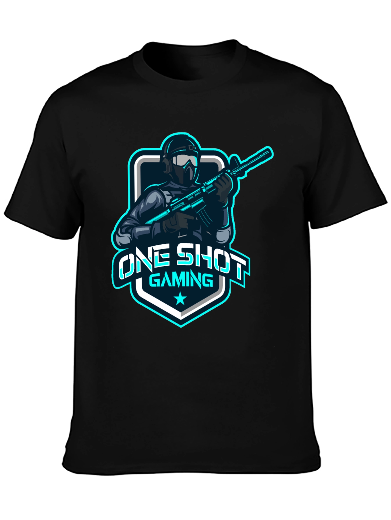 One Shot Gaming T-Shirt: Gamer Style