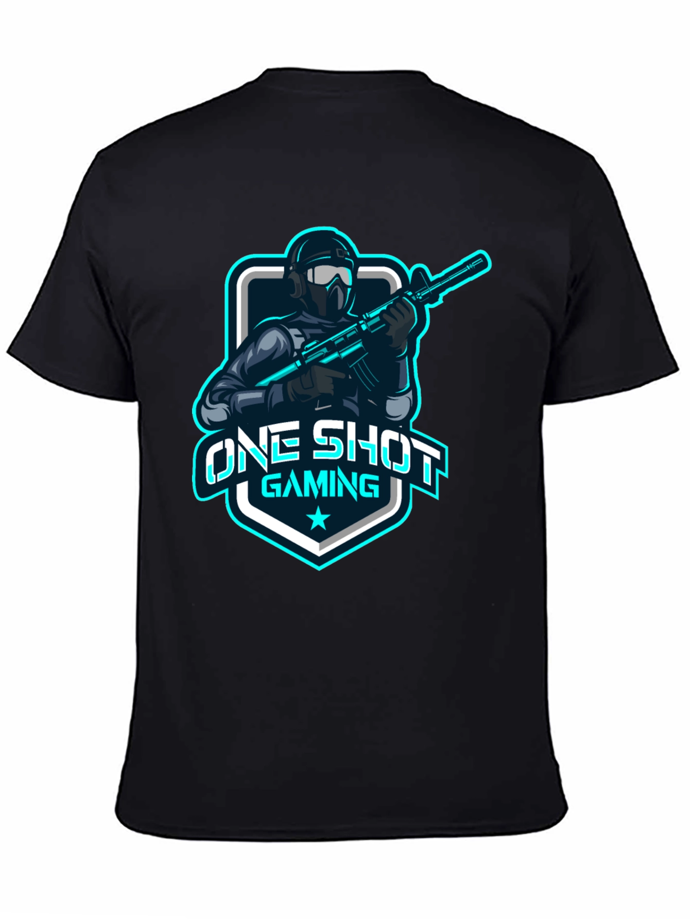 One Shot Gaming T-Shirt: Gamer Style
