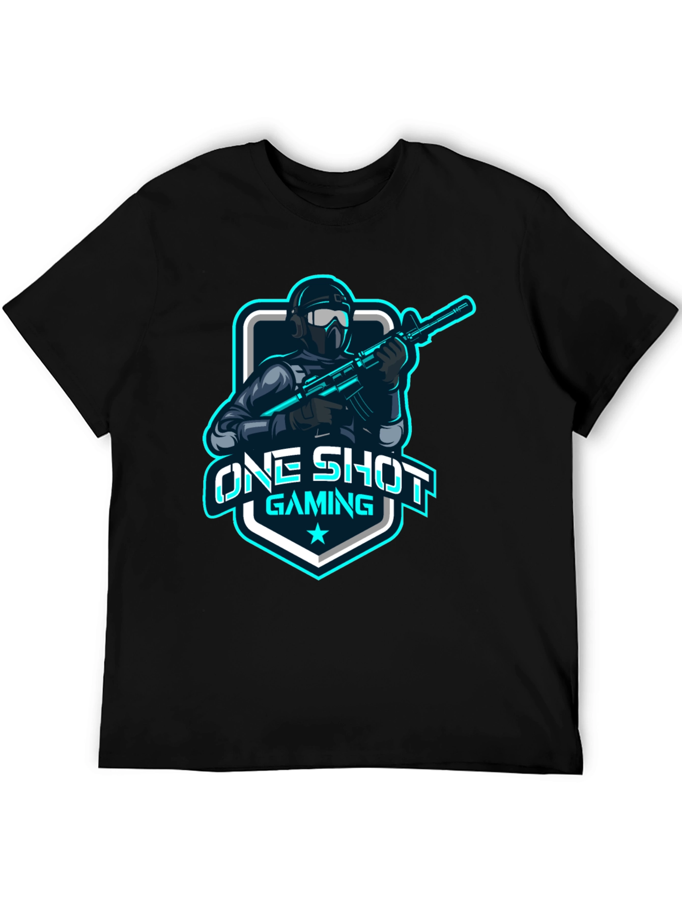 One Shot Gaming T-Shirt: Gamer Style