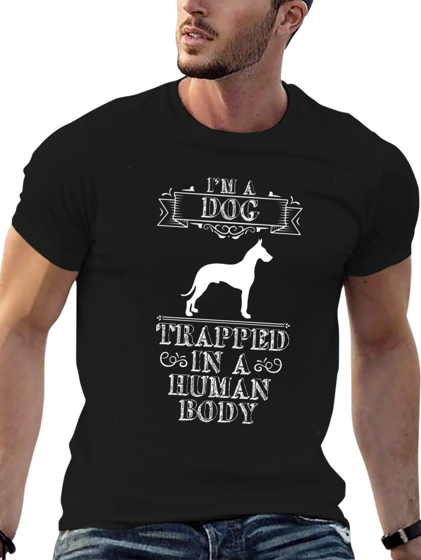 Im A Dog Trapped In A Human Body T-Shirt