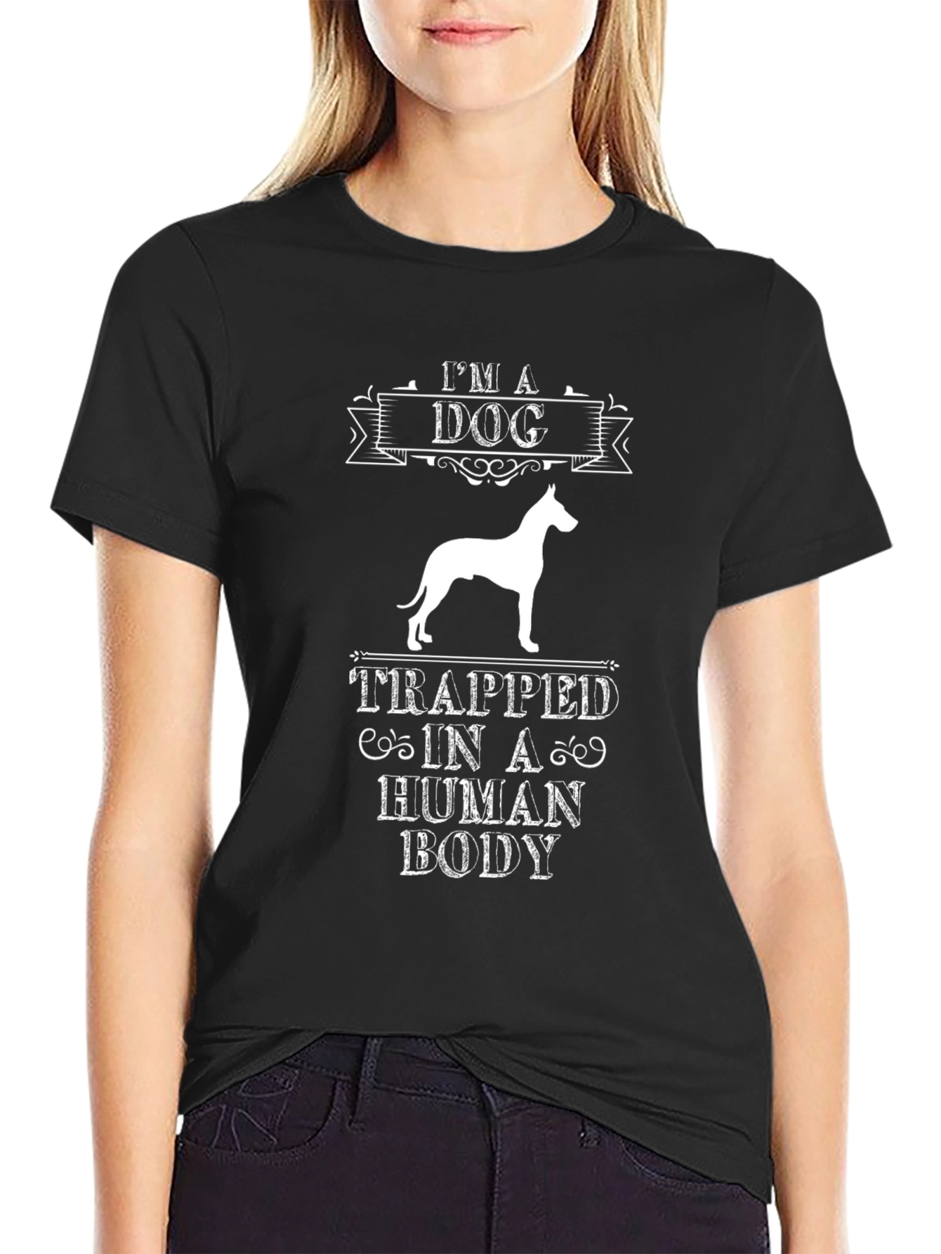 Im A Dog Trapped In A Human Body T-Shirt
