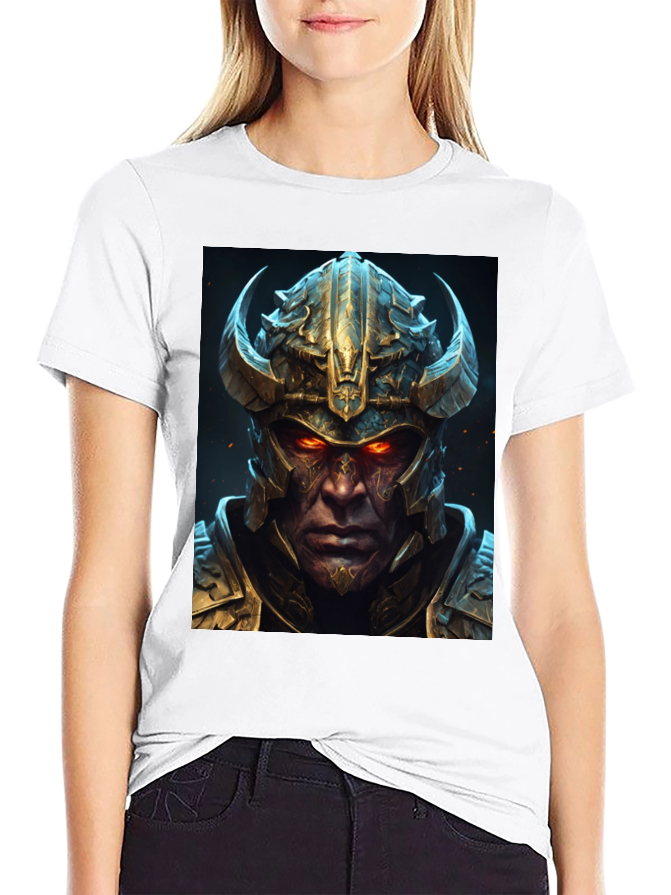 Warrior Helmet Graphic Tee