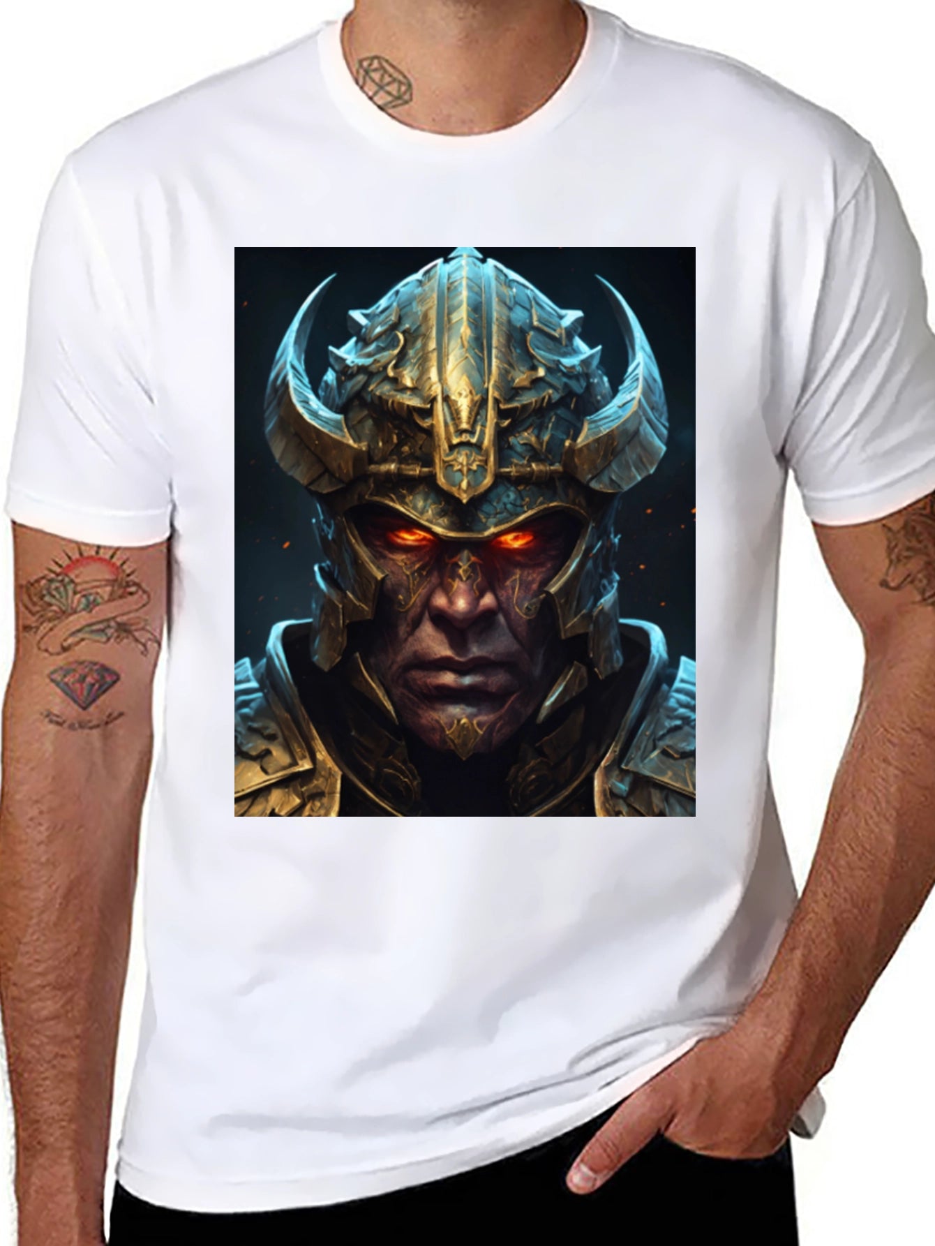 Warrior Helmet Graphic Tee