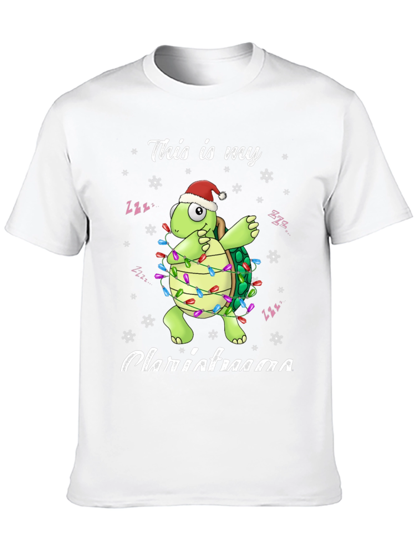 Festive Turtle Christmas T-Shirt